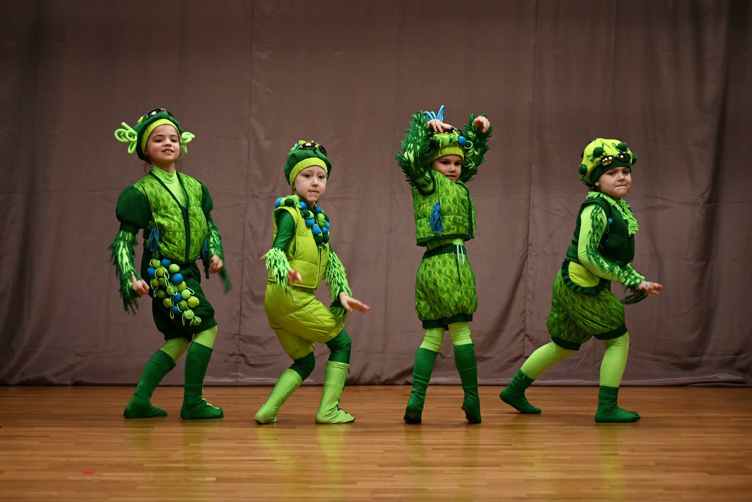 Детский театр моды «Ассоль». Отчётный концерт. Студия «Журавлик». Зелёная планета.