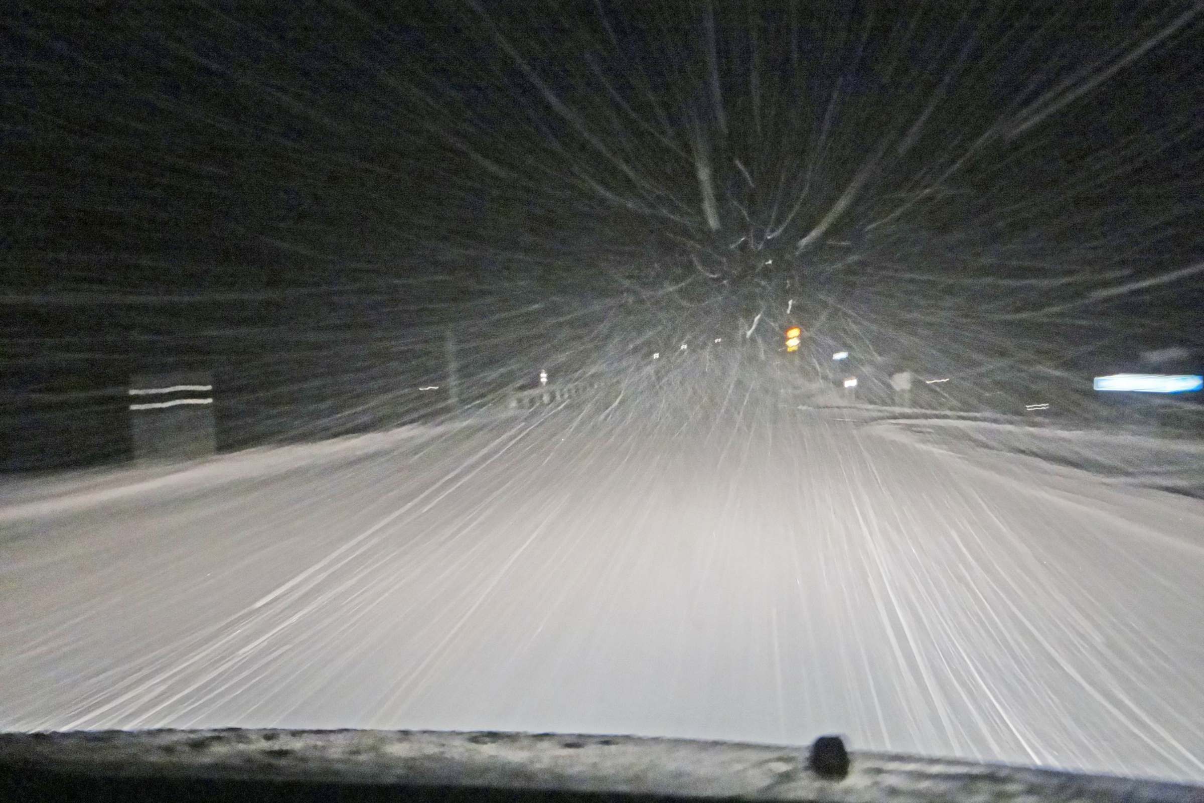 На зимних дорогах Финляндии