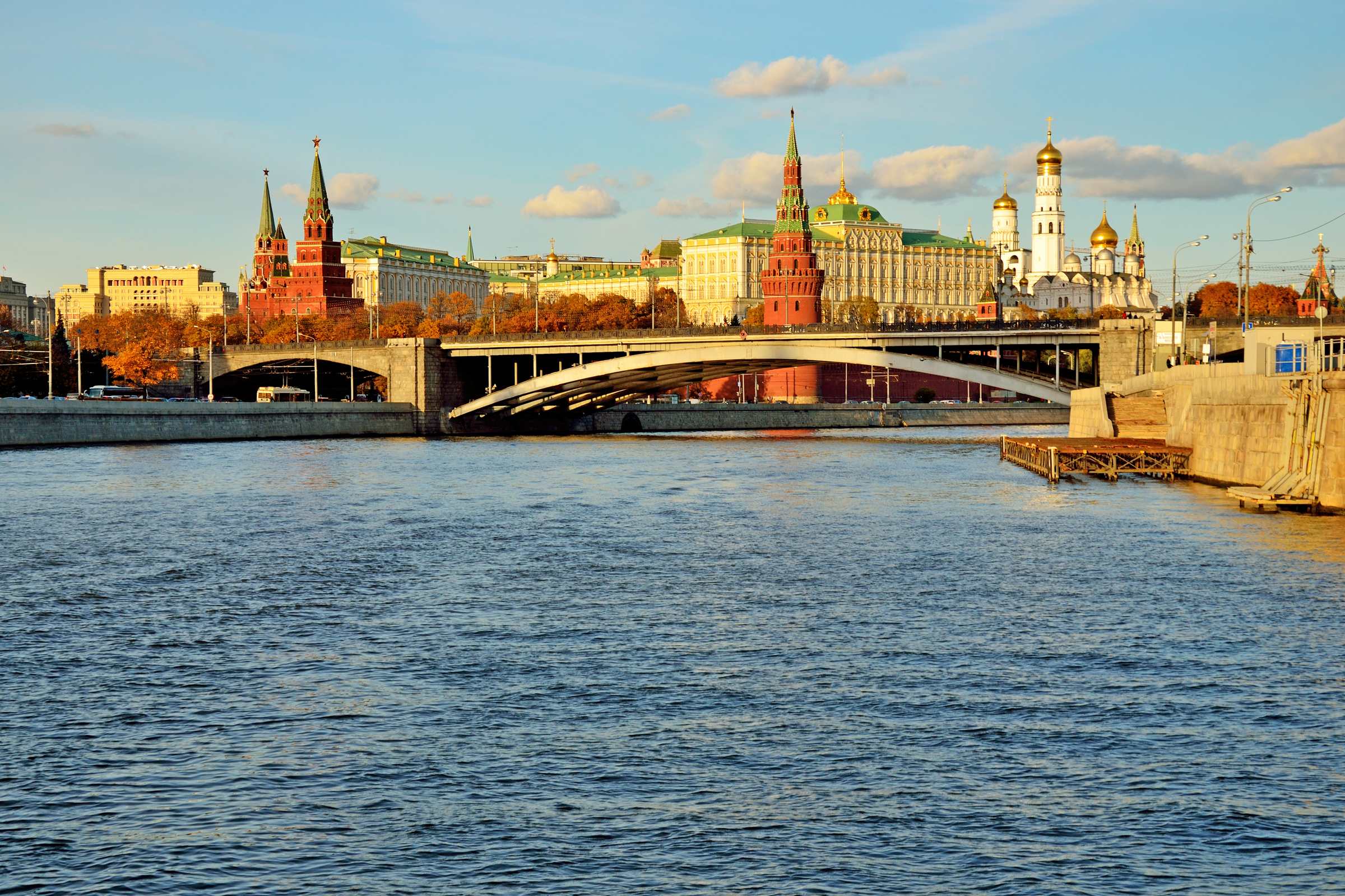 Большой каменный мост и Кремль