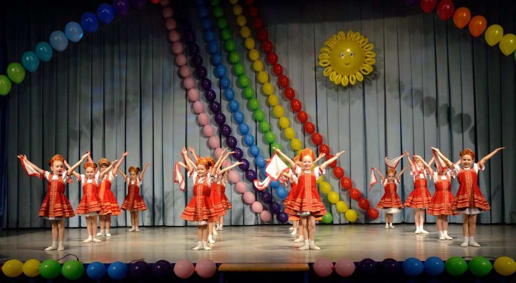 Отчётный концерт детского хореографического коллектива Солнцецвет. Русские частушки.