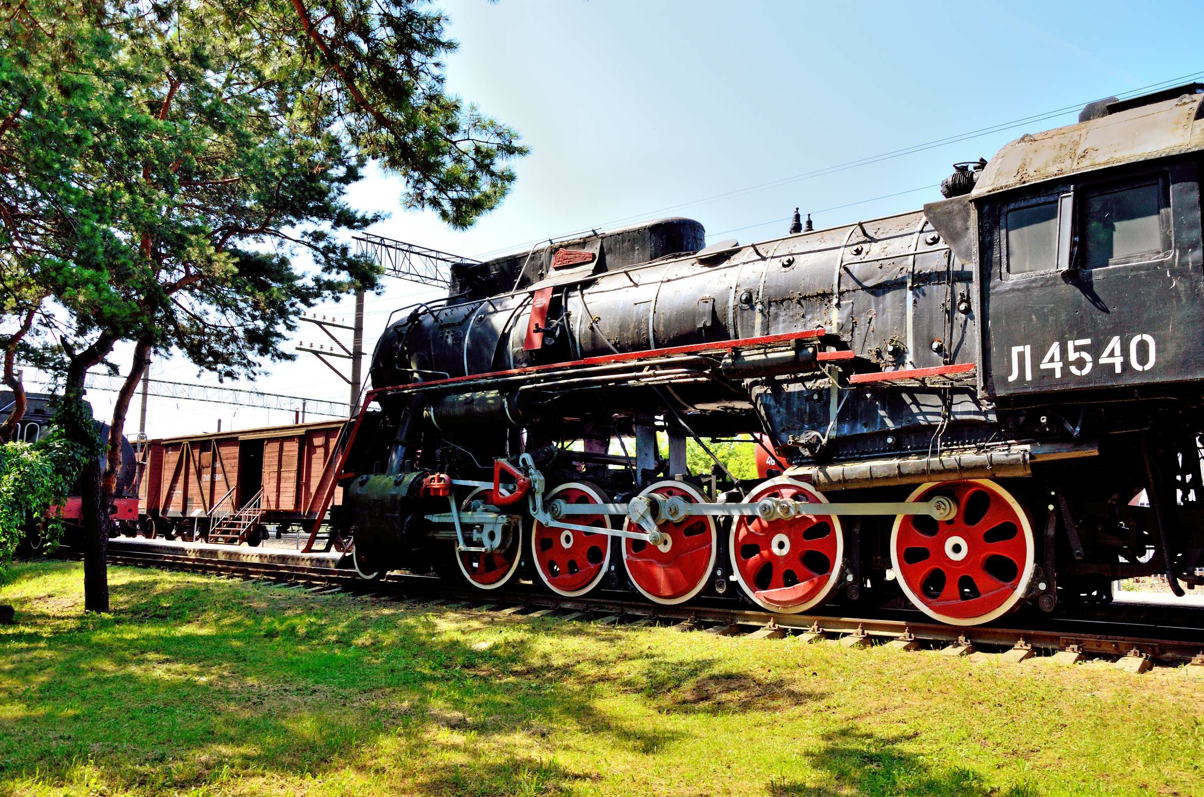 Музей железной дороги в городе Барановичи. Паровоз серии Л 4540