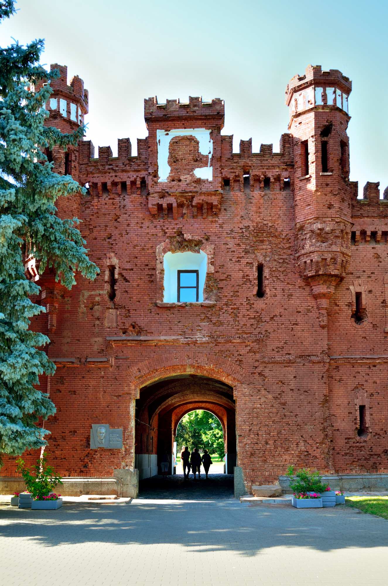 Брестская крепость. Холмские ворота