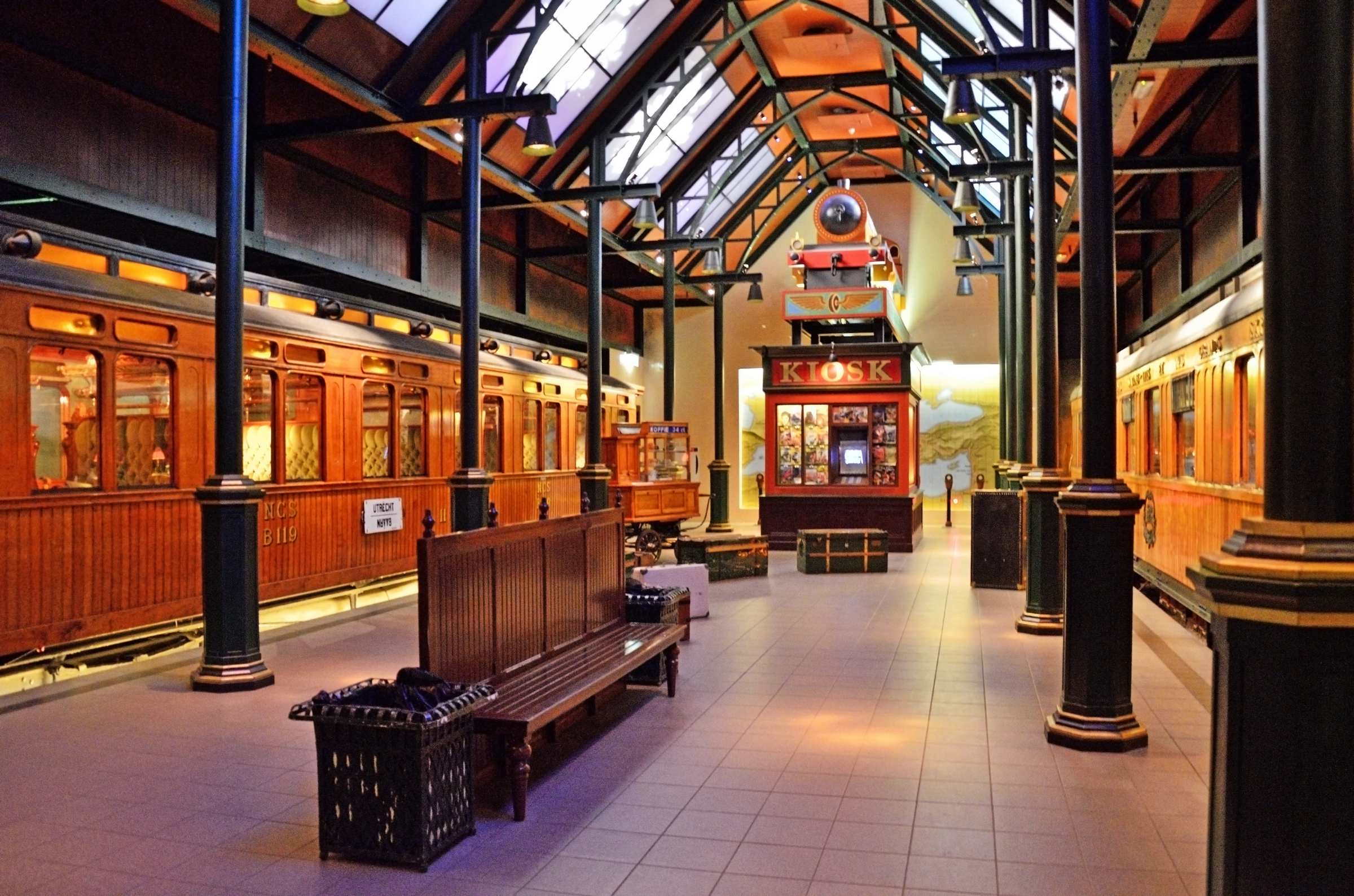 Железнодорожный музей в Утрехте