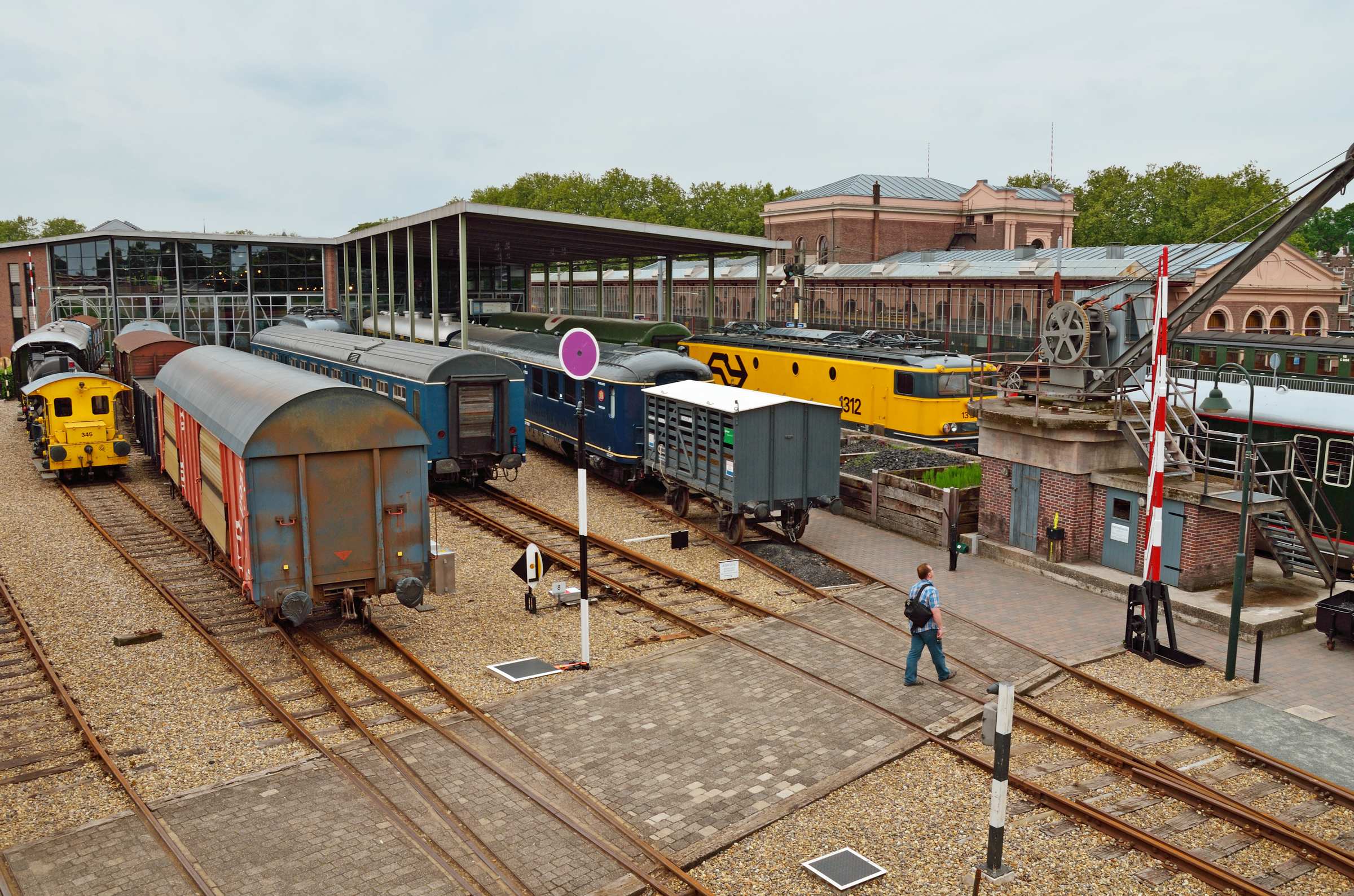 Железнодорожный музей в Утрехте