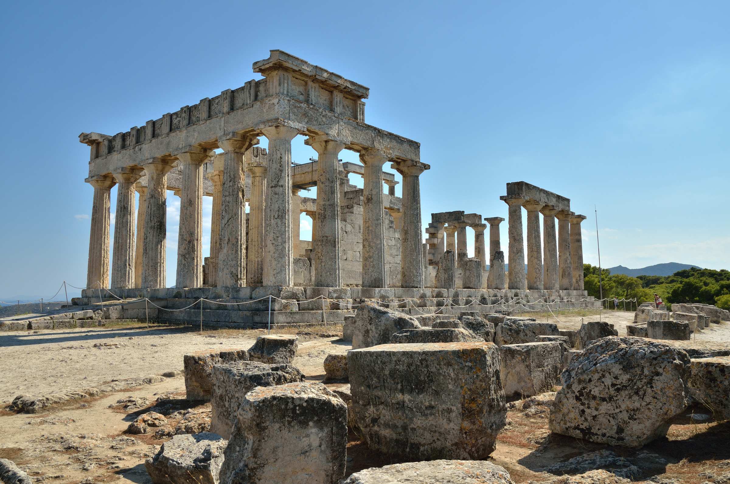 Храм Афайи на острове Эгина