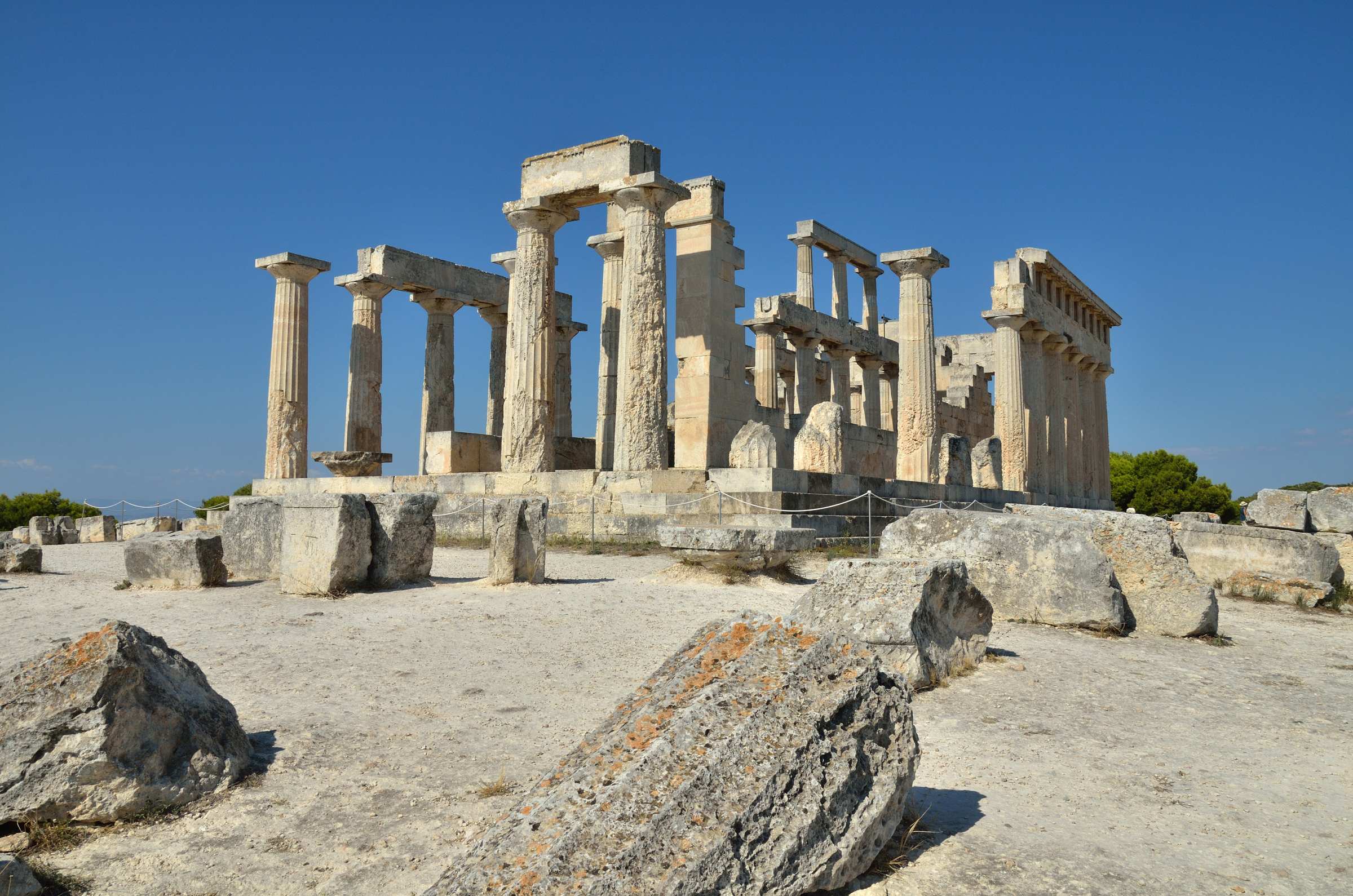 Храм Афайи на острове Эгина