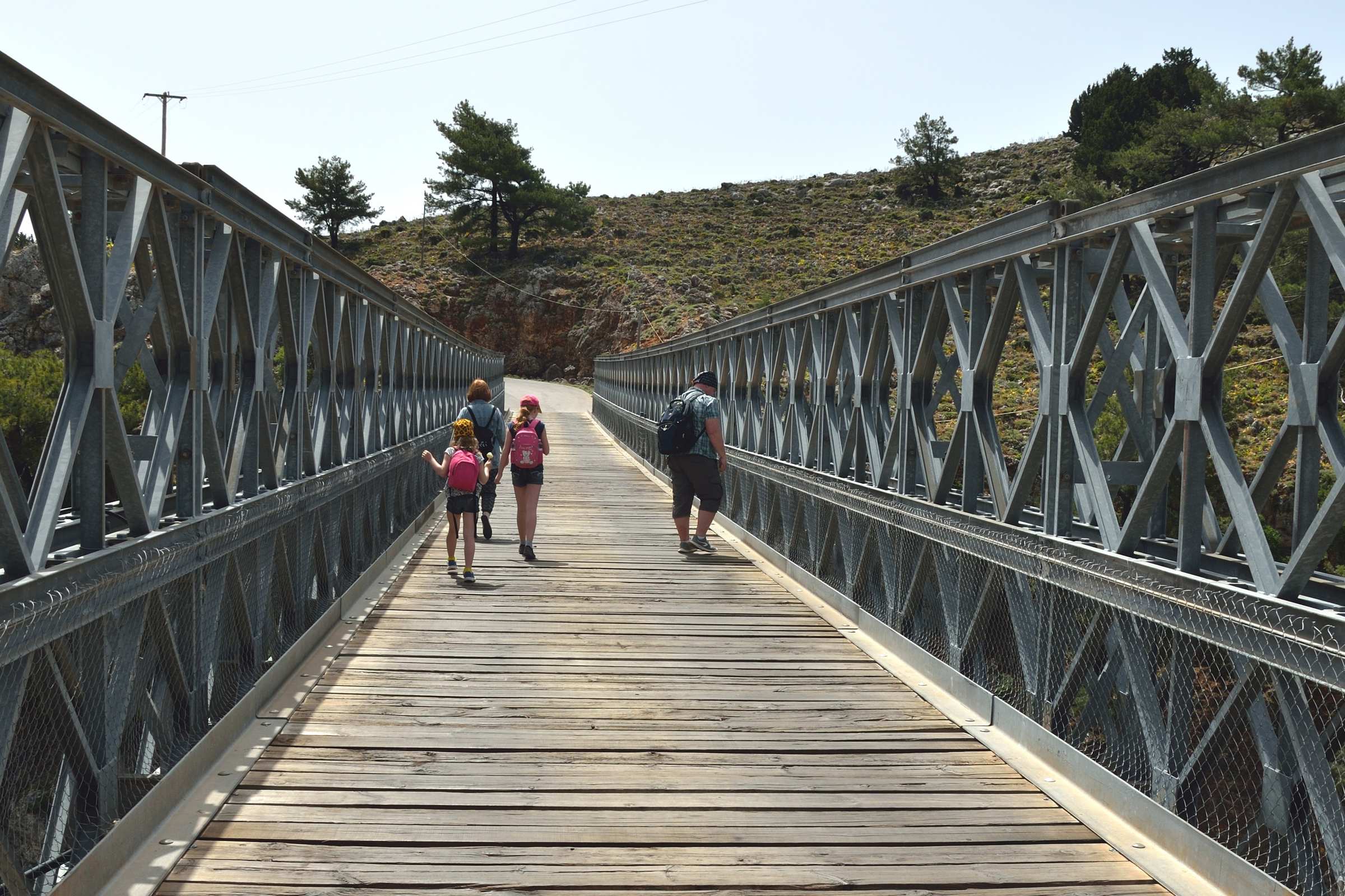 Мост через ущелье Арадена