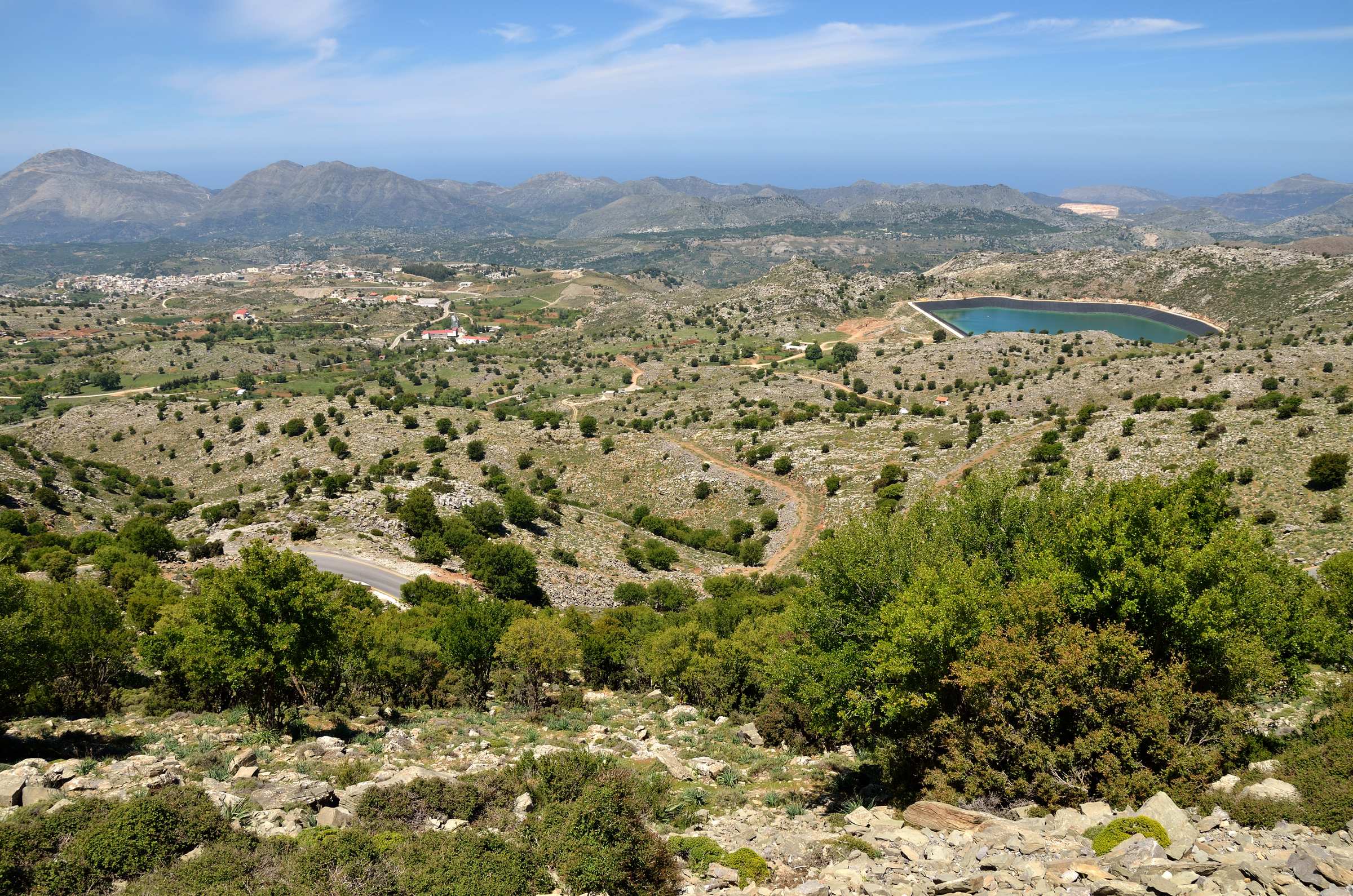Горный пейзаж на Крите