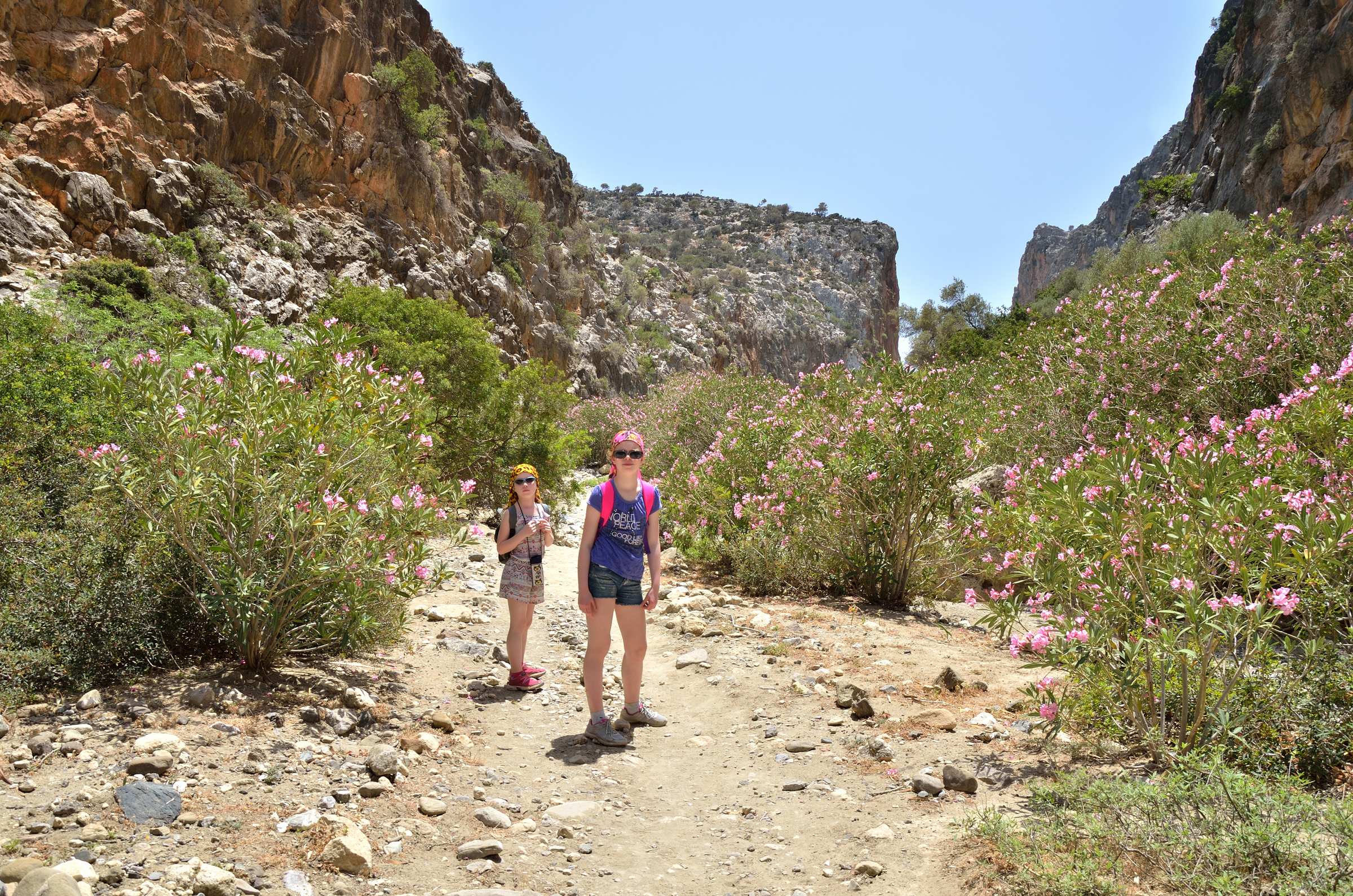 Ущелье Агиофараго на Крите