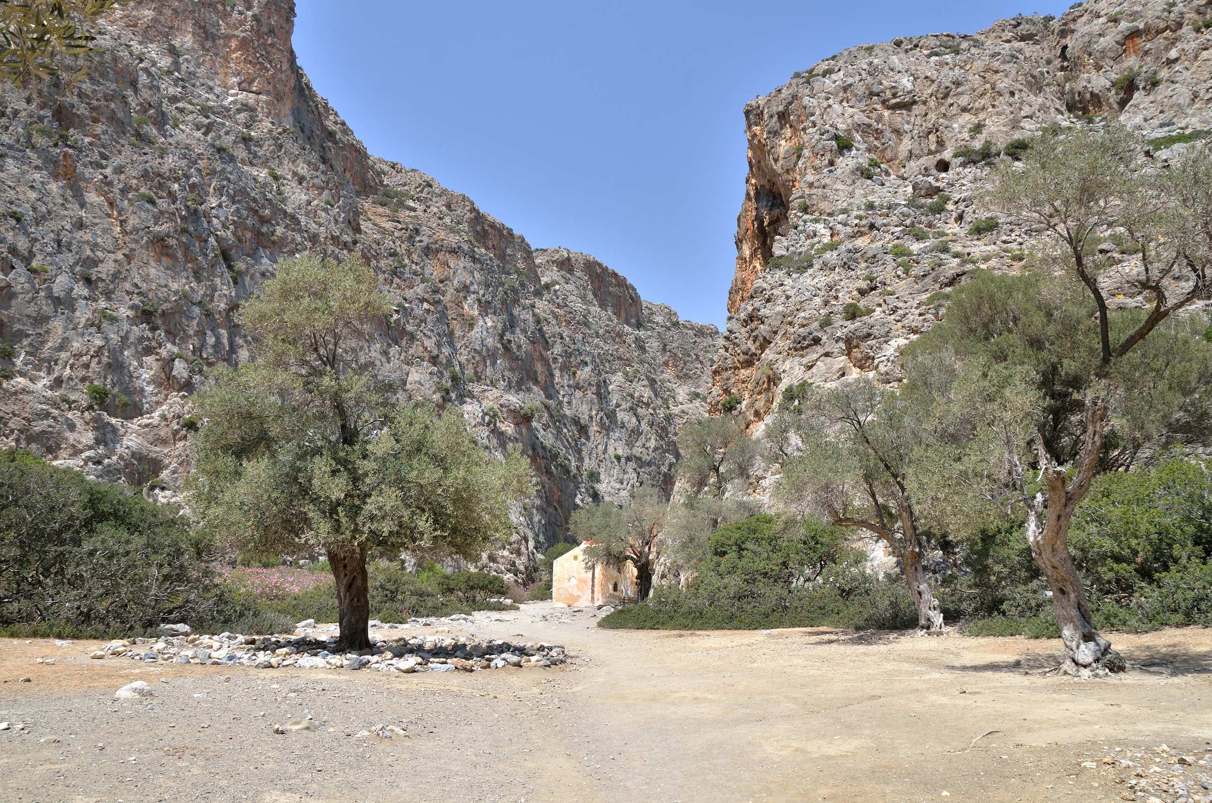 Ущелье Агиофараго на Крите