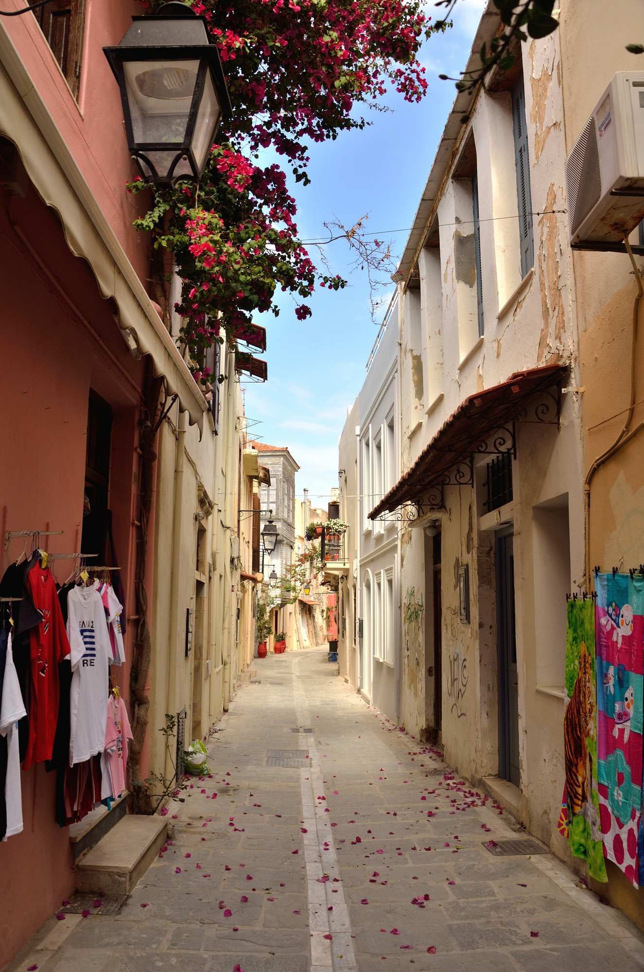 На улицах старого города Ретимно на Крите