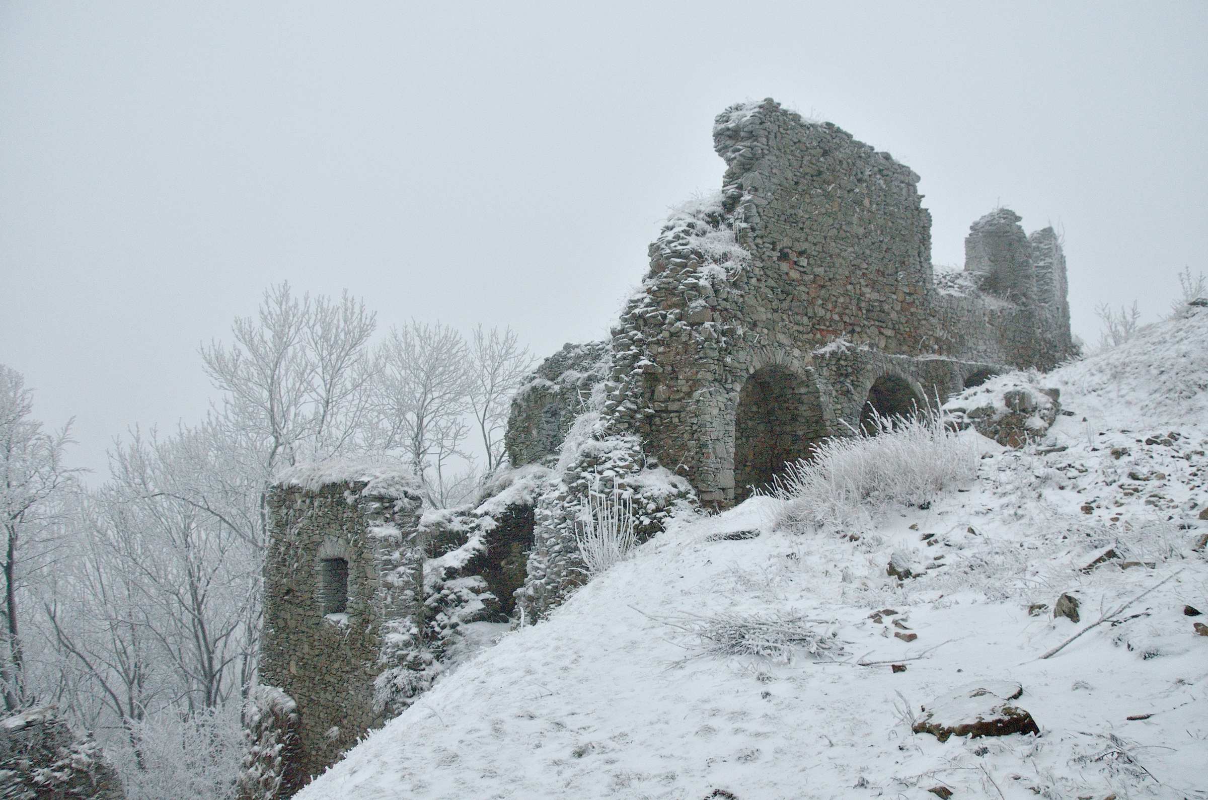 Крепость Толштейн в Чешской Швейцарии