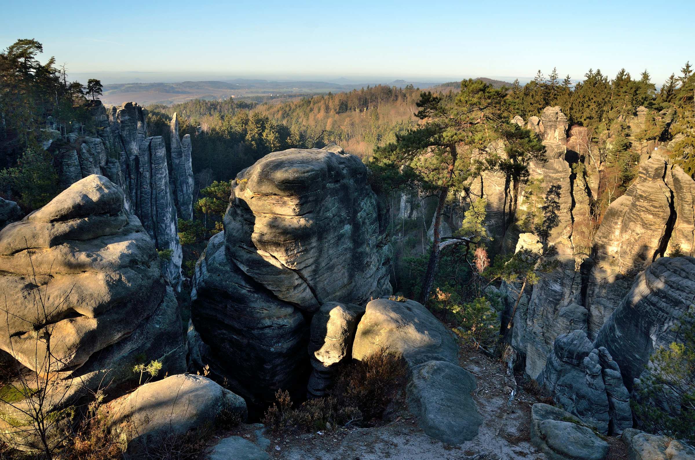 Праховские скалы в Чешском рае