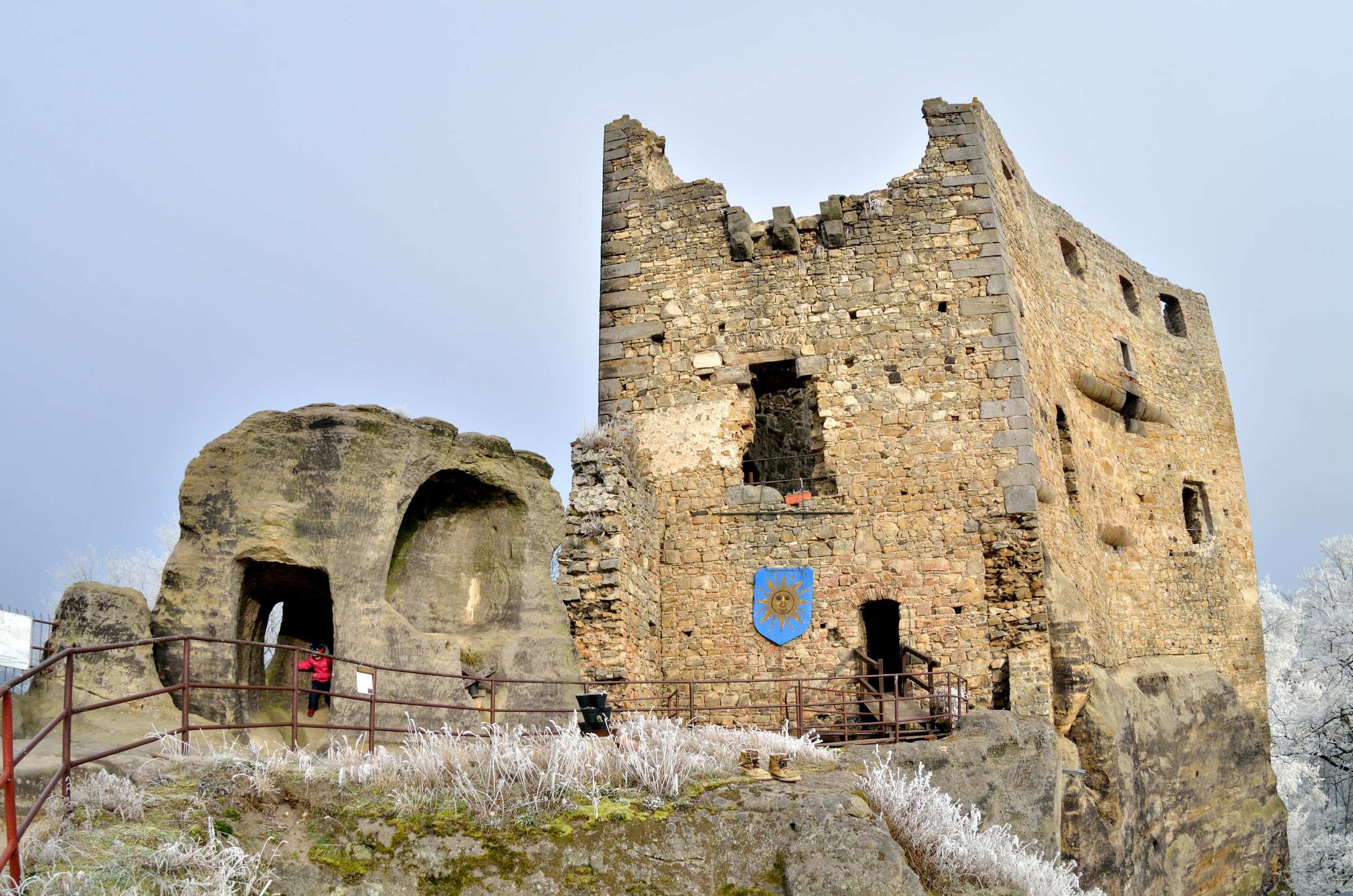 Башня крепости Валечов в Чешском рае