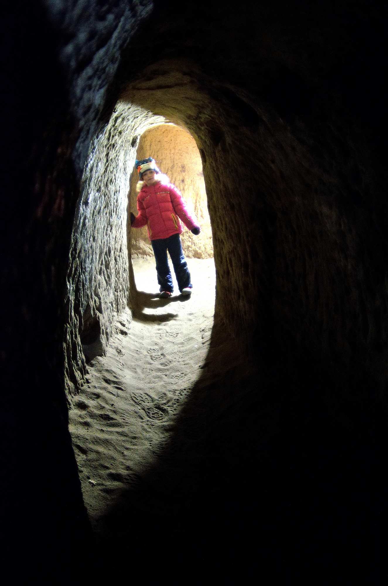 В подвале крепости Валечов в Чешском рае