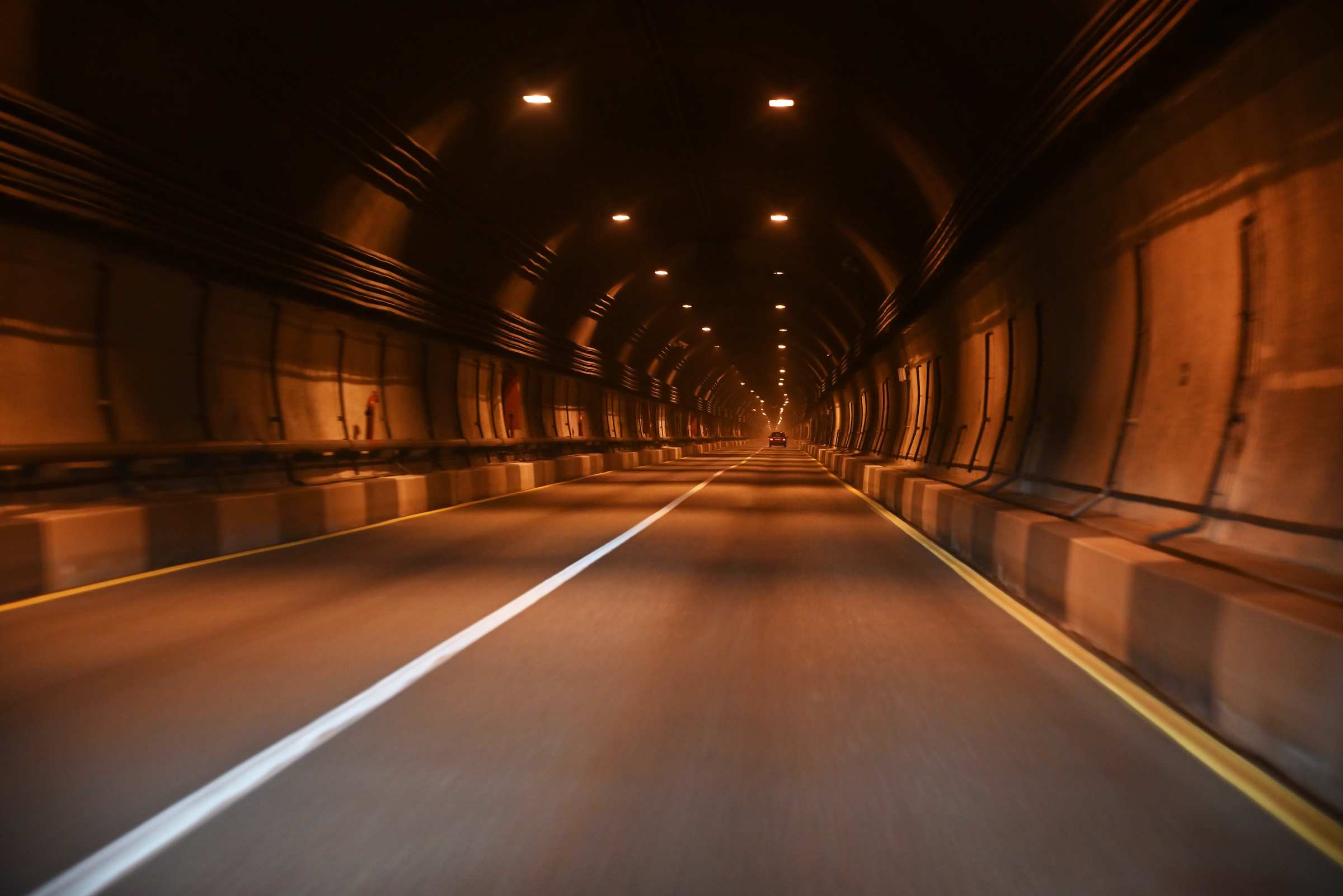 Дагестан. Гимринский автодорожный тоннель.