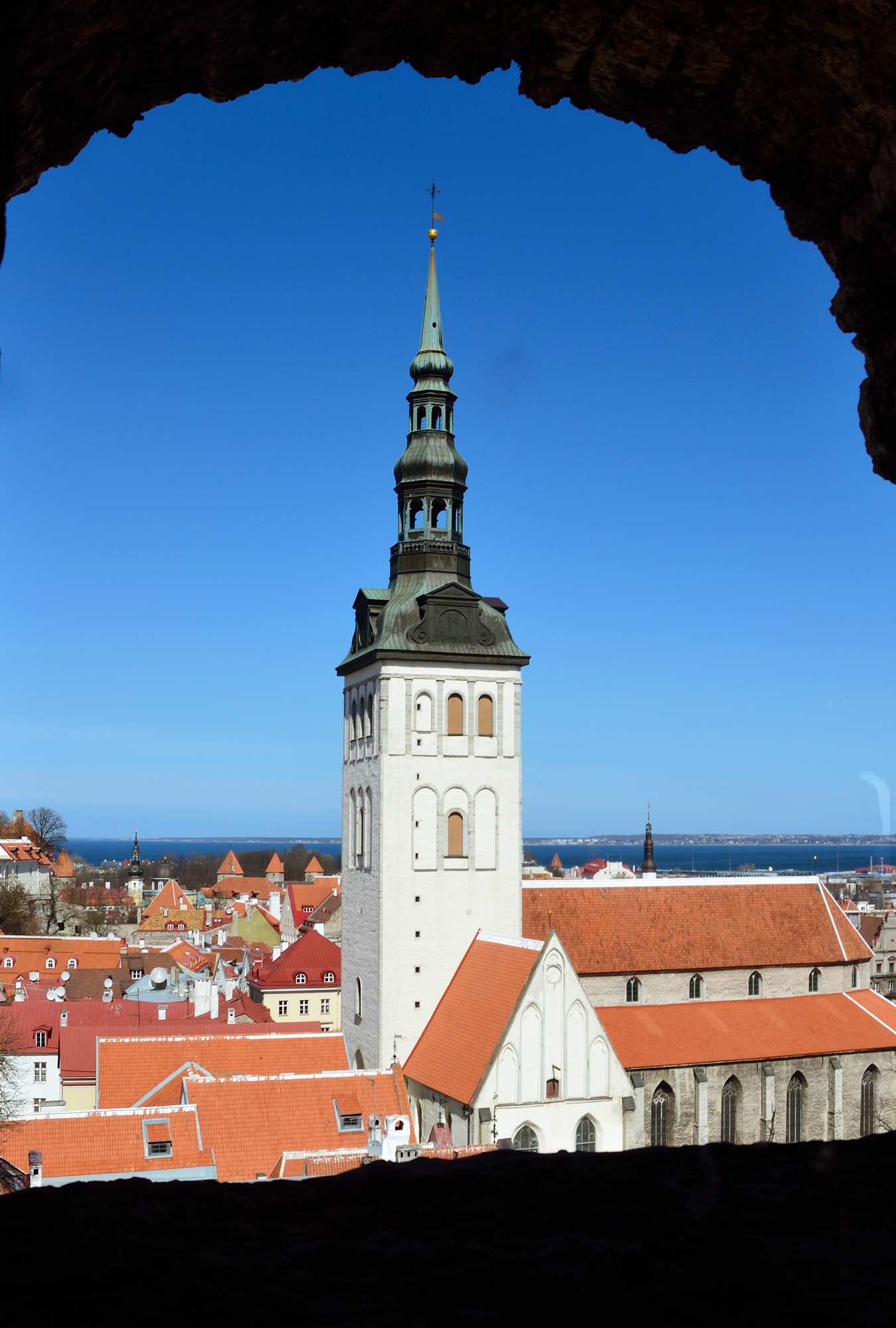 Таллин, вид с башни Кик-ин-де-Кёк
