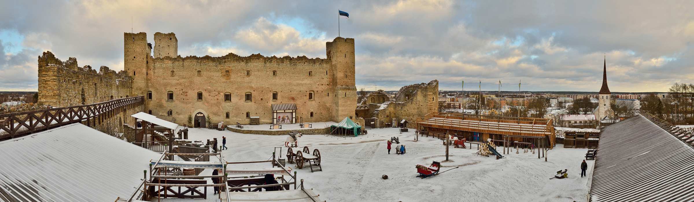 Замок Раквере в Эстонии