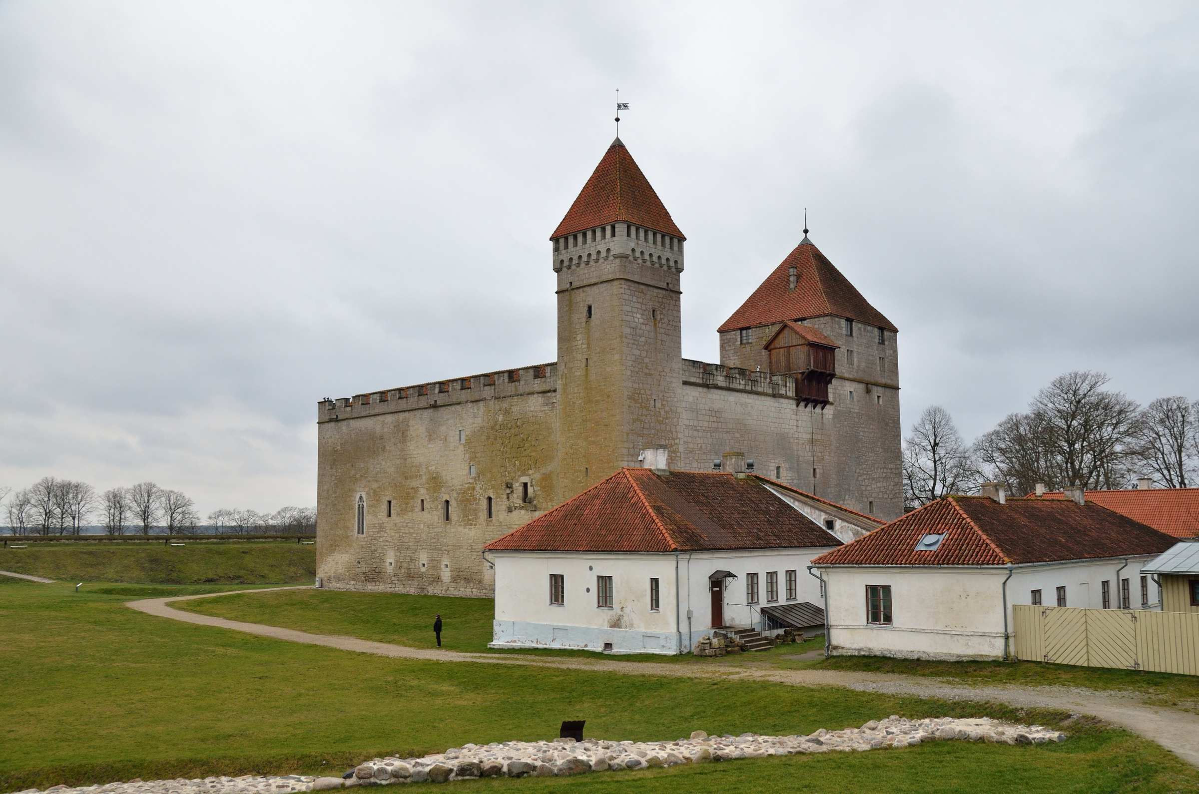 Крепость Курессааре в Эстонии