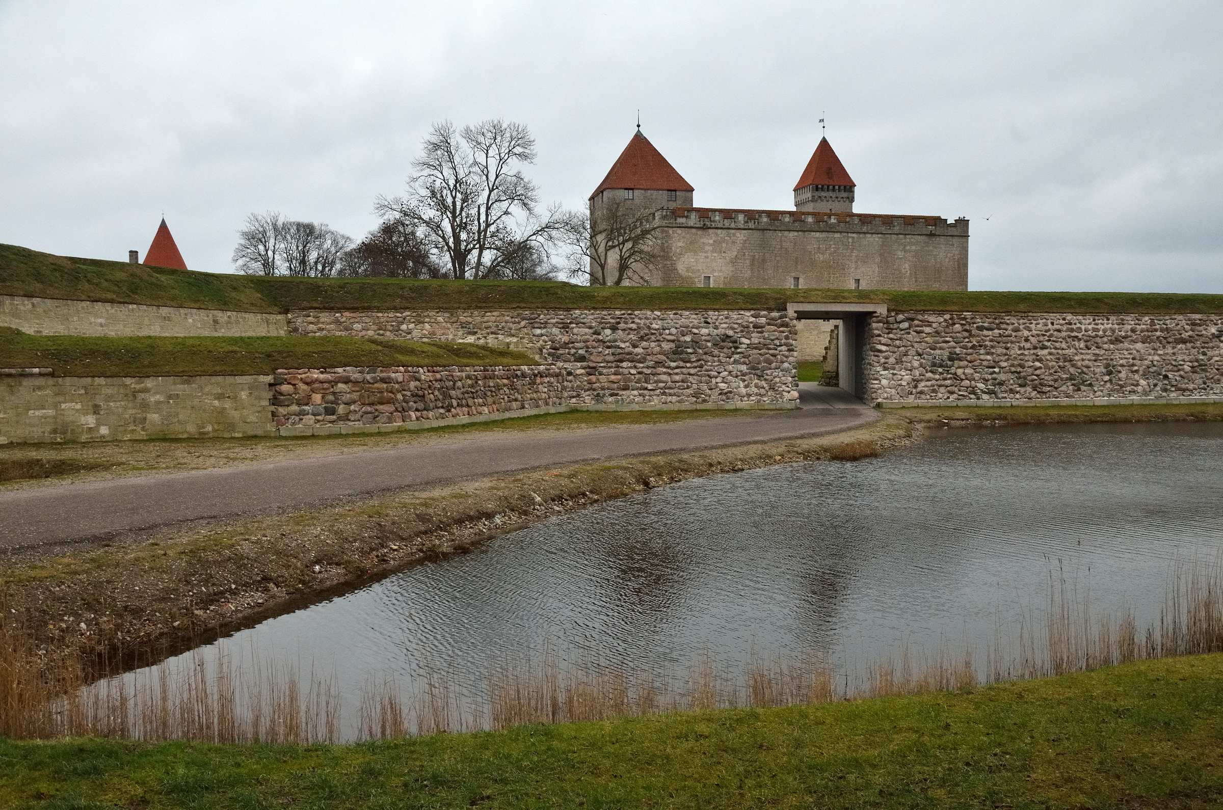 Крепость Курессааре в Эстонии