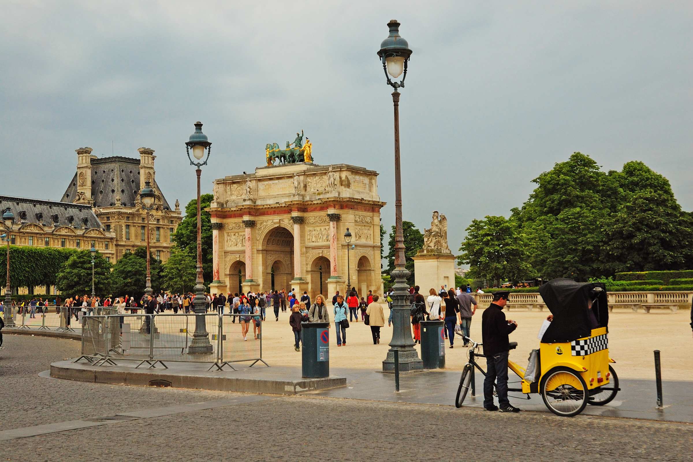 Париж. Арка на площади Каррузель