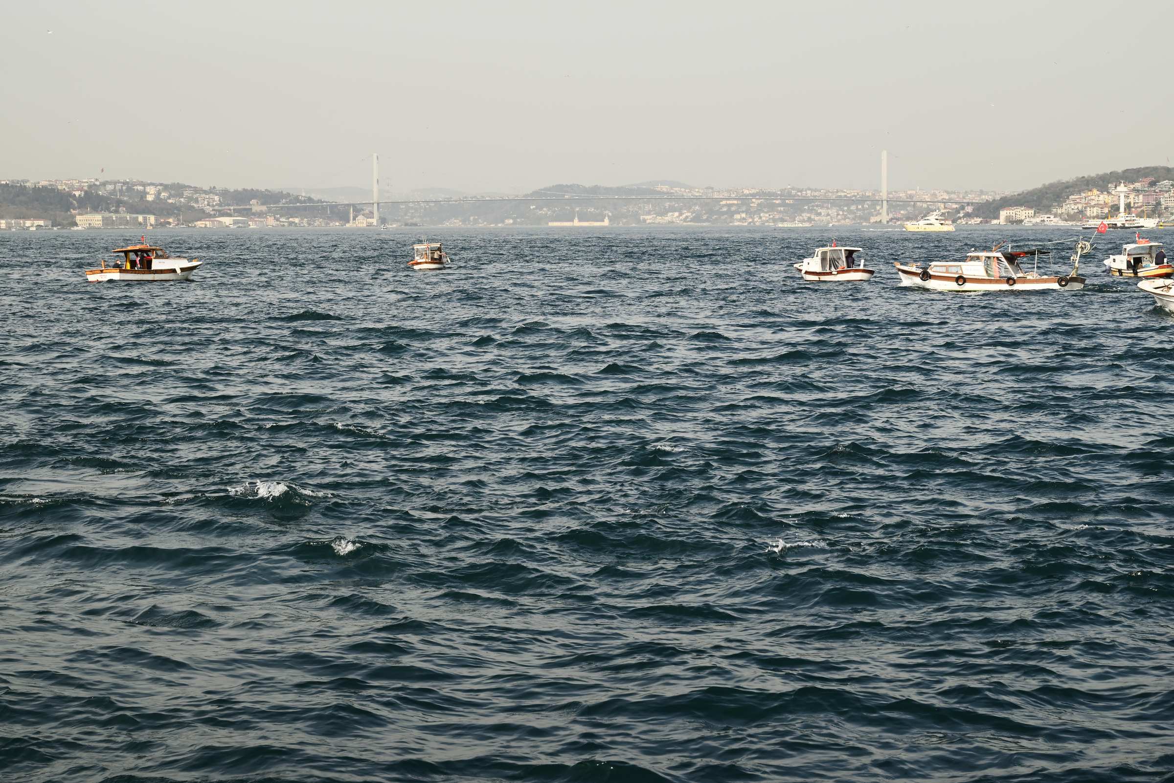 Стамбул. Место слияния бухты Золотой Рог с проливом Босфор.