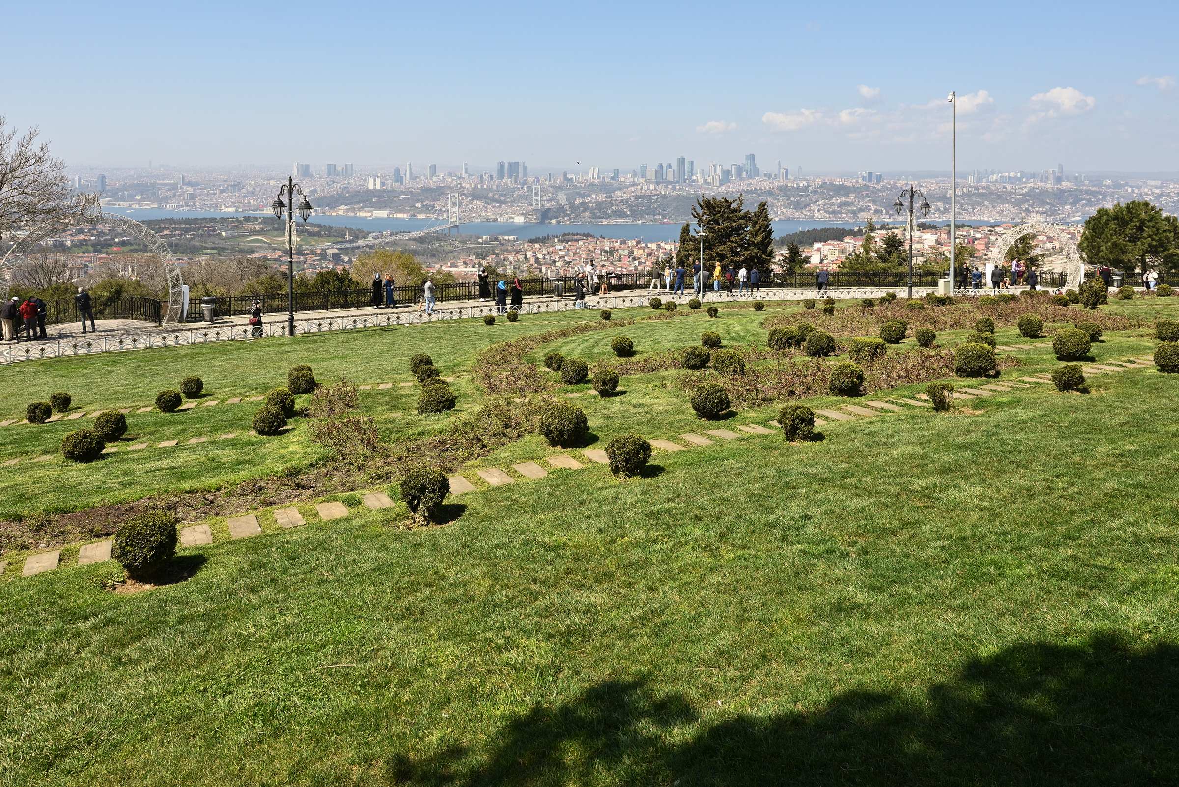 Стамбул со смотровой площадки холма Чамлыджа.