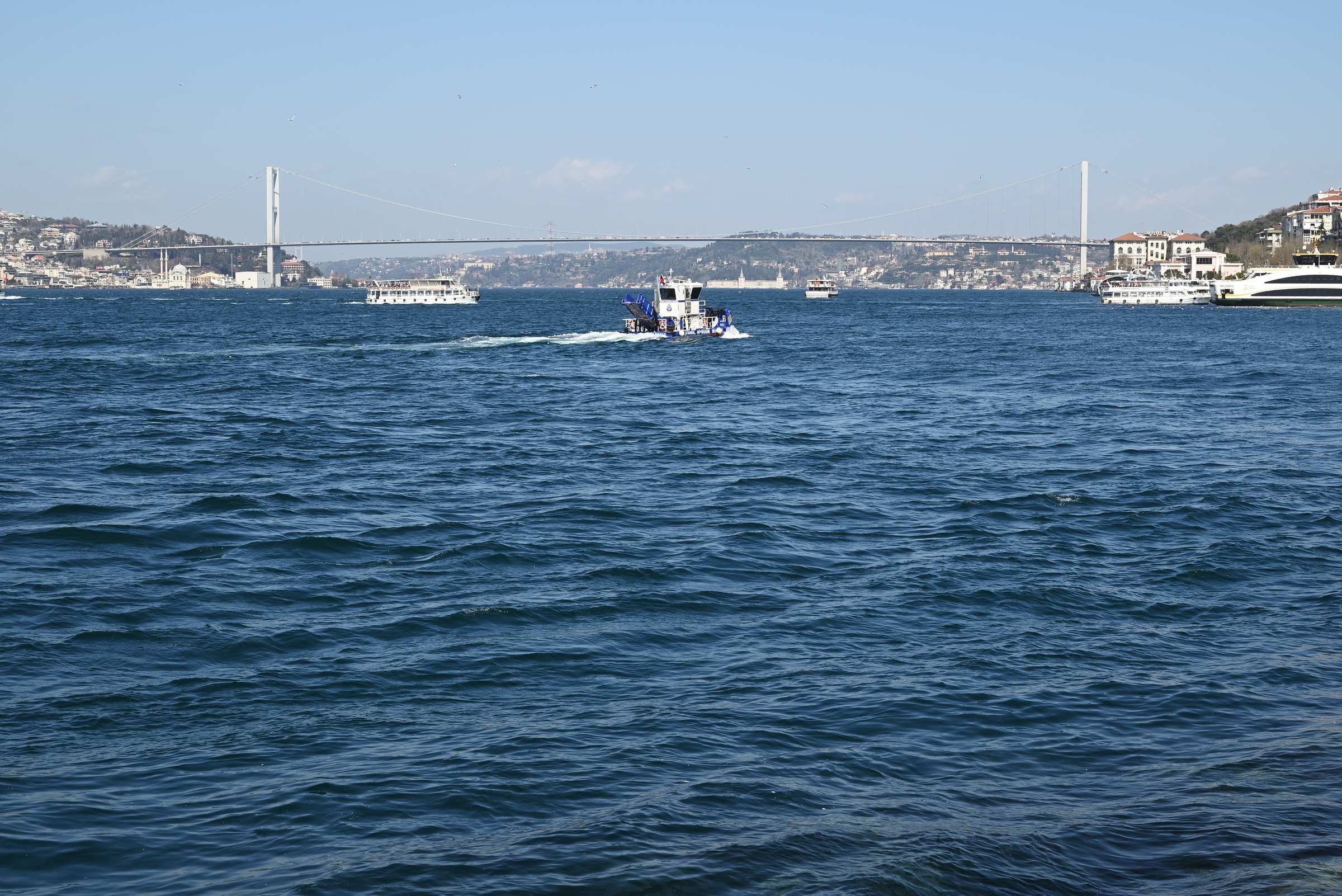 Стамбул. Босфорский мост.