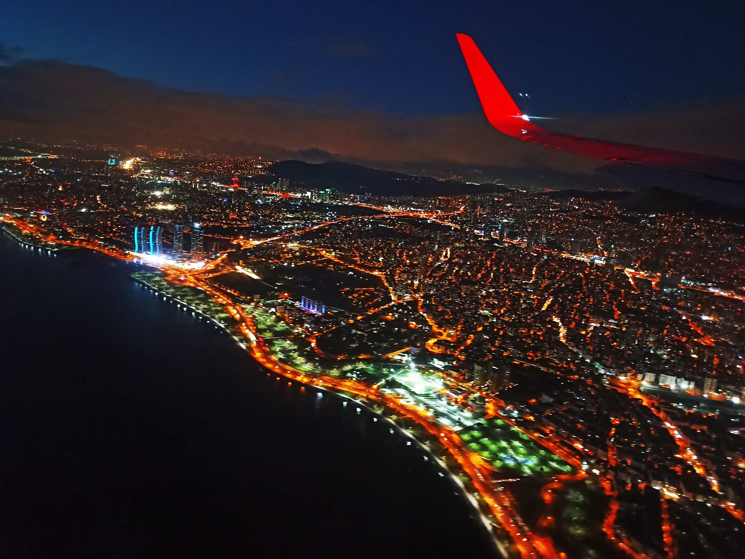 Стамбул под крылом самолёта