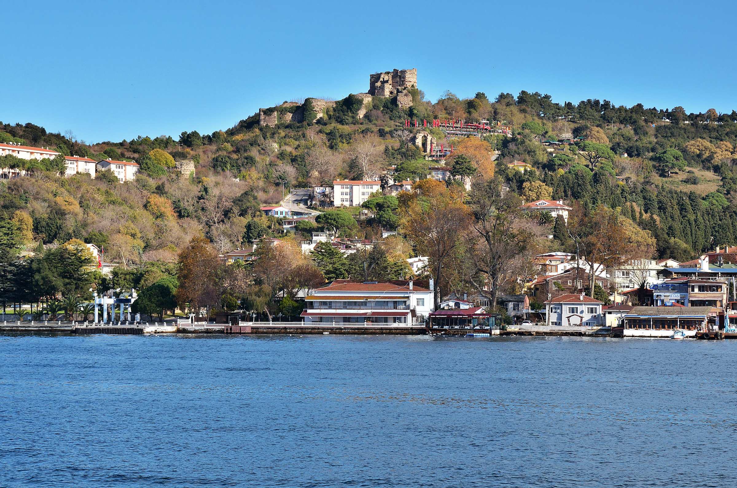 Крепость Йорос над проливом Босфор