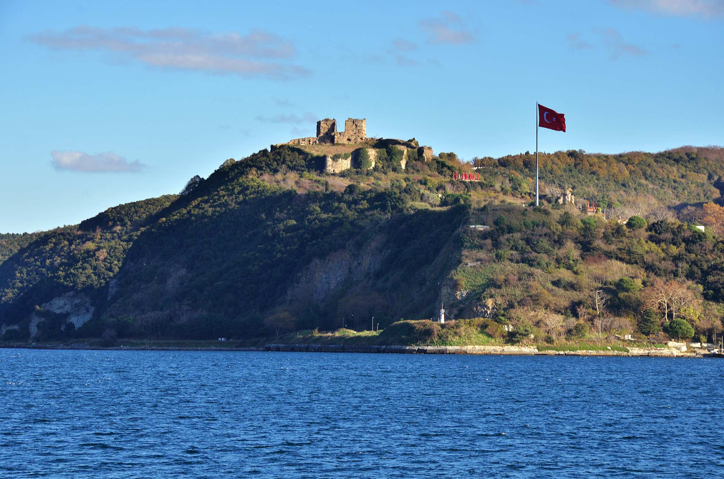 Крепость Йорос над проливом Босфор