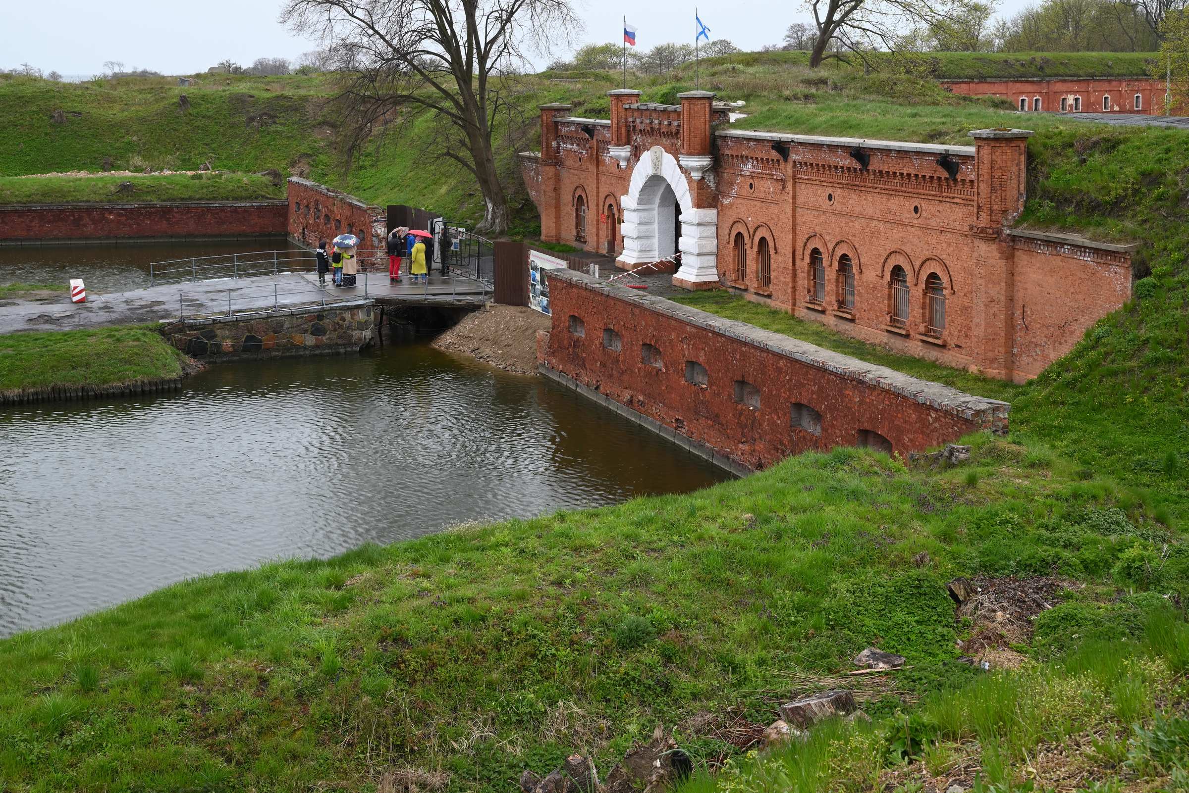 Главные ворота Балтийской крепости