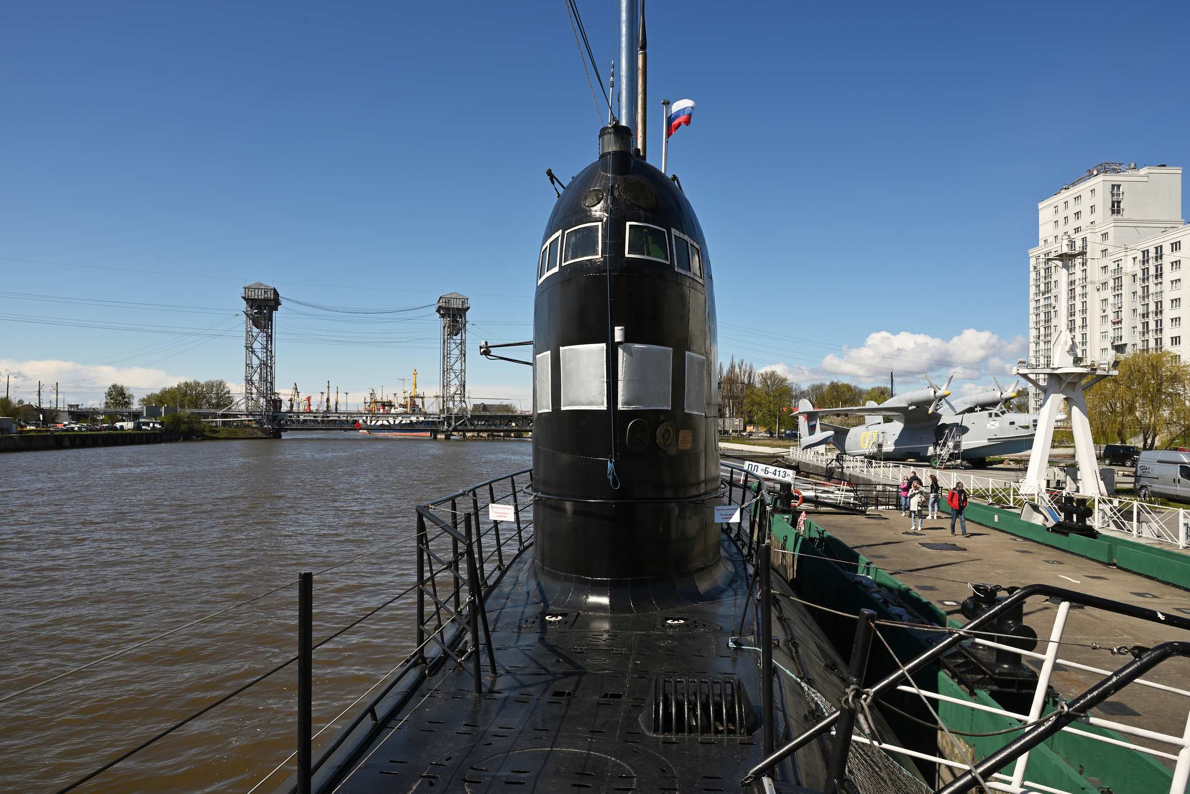 Калининград. Музей Мирового океана. Подводная лодка Б-413.