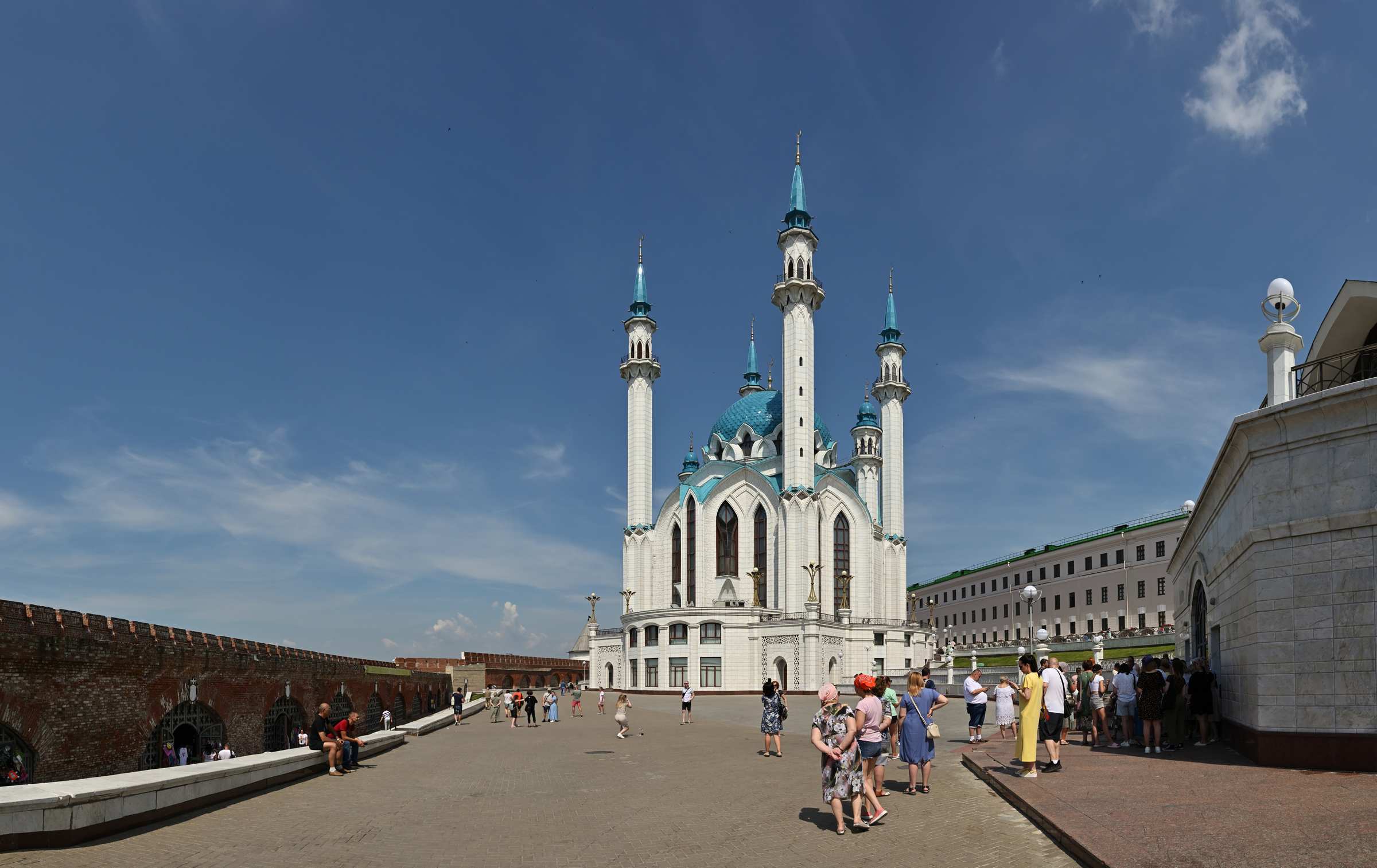 Мечеть «Кул-Шариф» на территории Кремля в Казани.