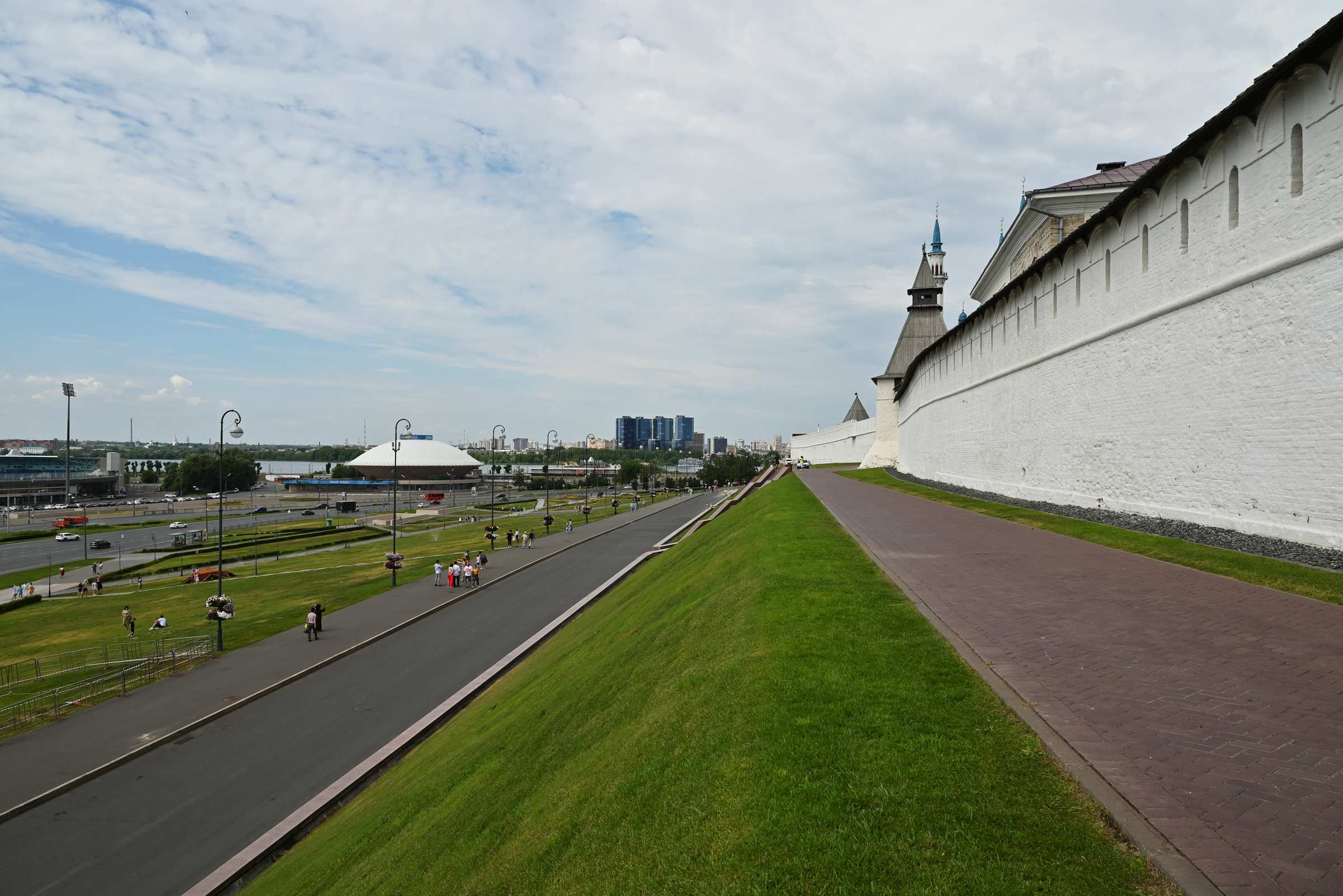 Кремлёвская стена в Казани