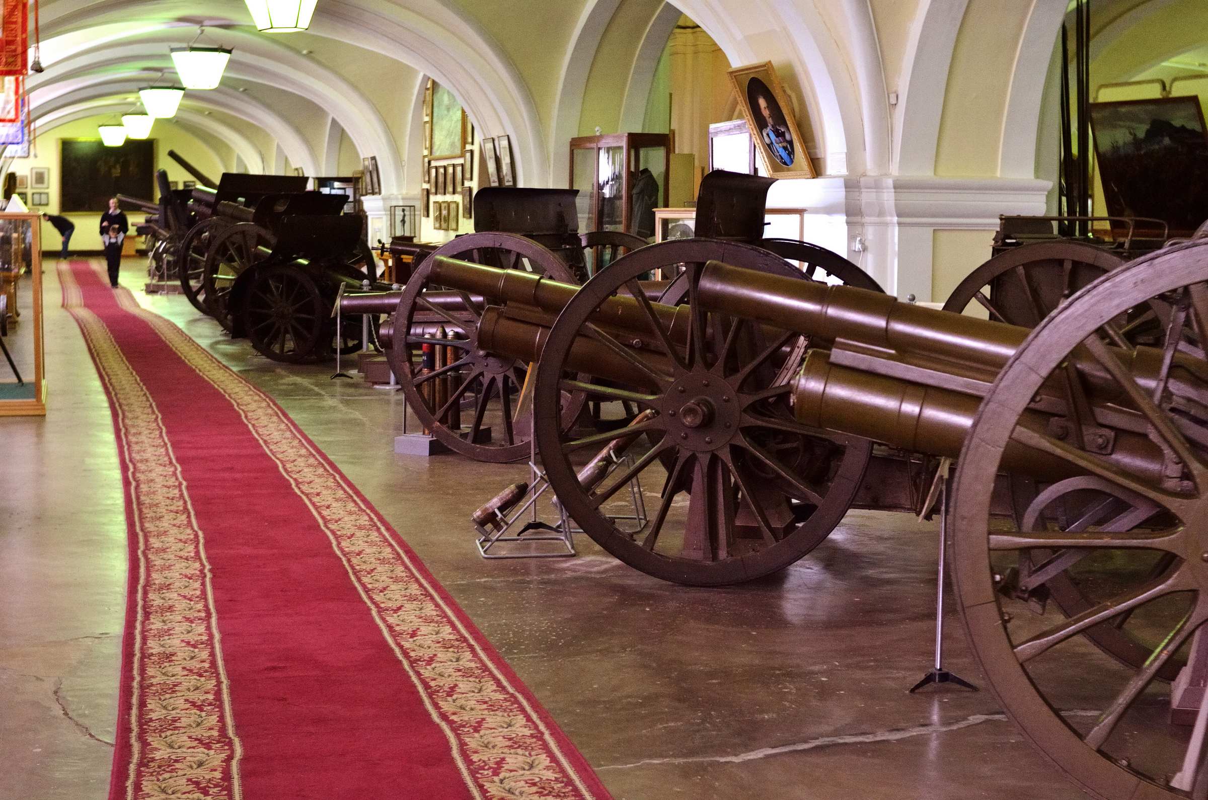 В Военно-историческом музее артиллерии, инженерных войск и войск связи