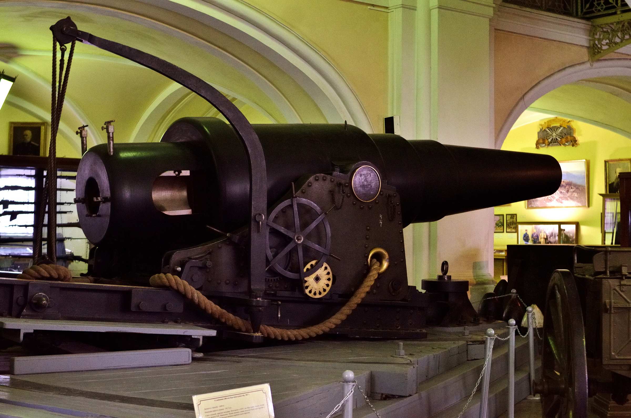 В Военно-историческом музее артиллерии, инженерных войск и войск связи