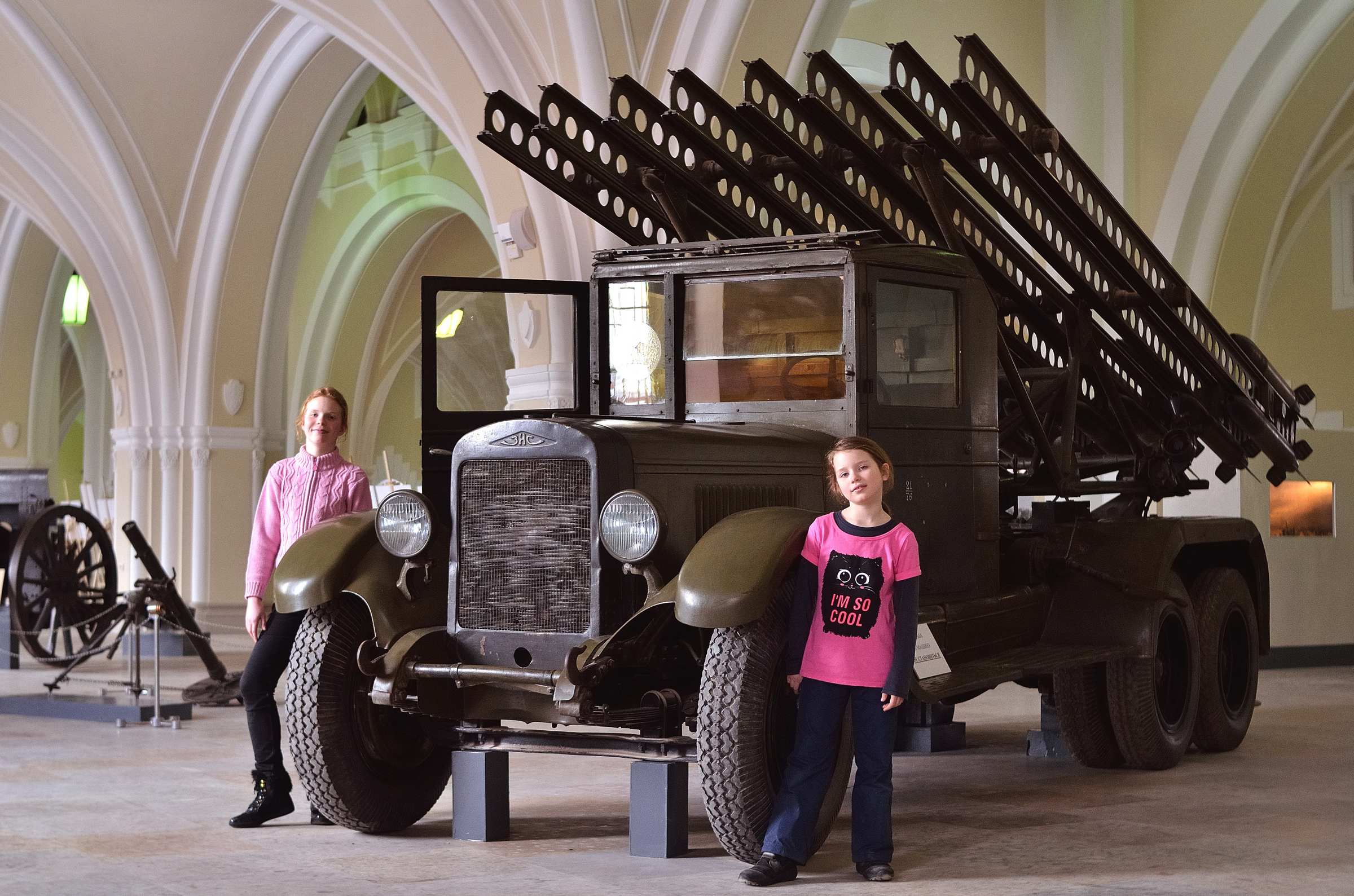 Знаменитая Катюша в Военно-историческом музее артиллерии, инженерных войск и войск связи