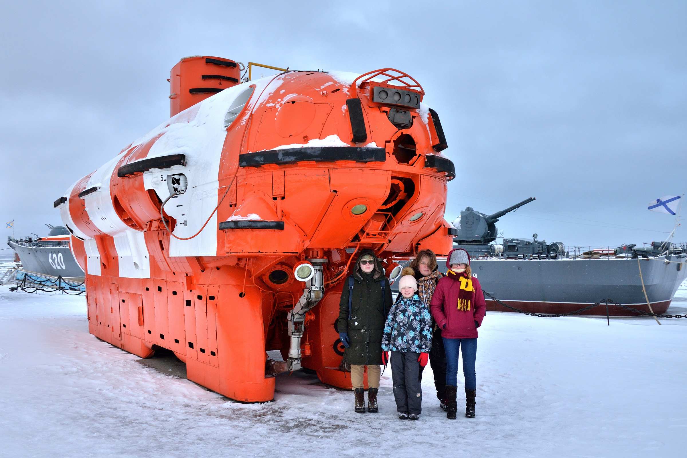 Кронштадт. Военно-патриотический парк «Патриот». Автономный подводный аппарат «АС-22».
