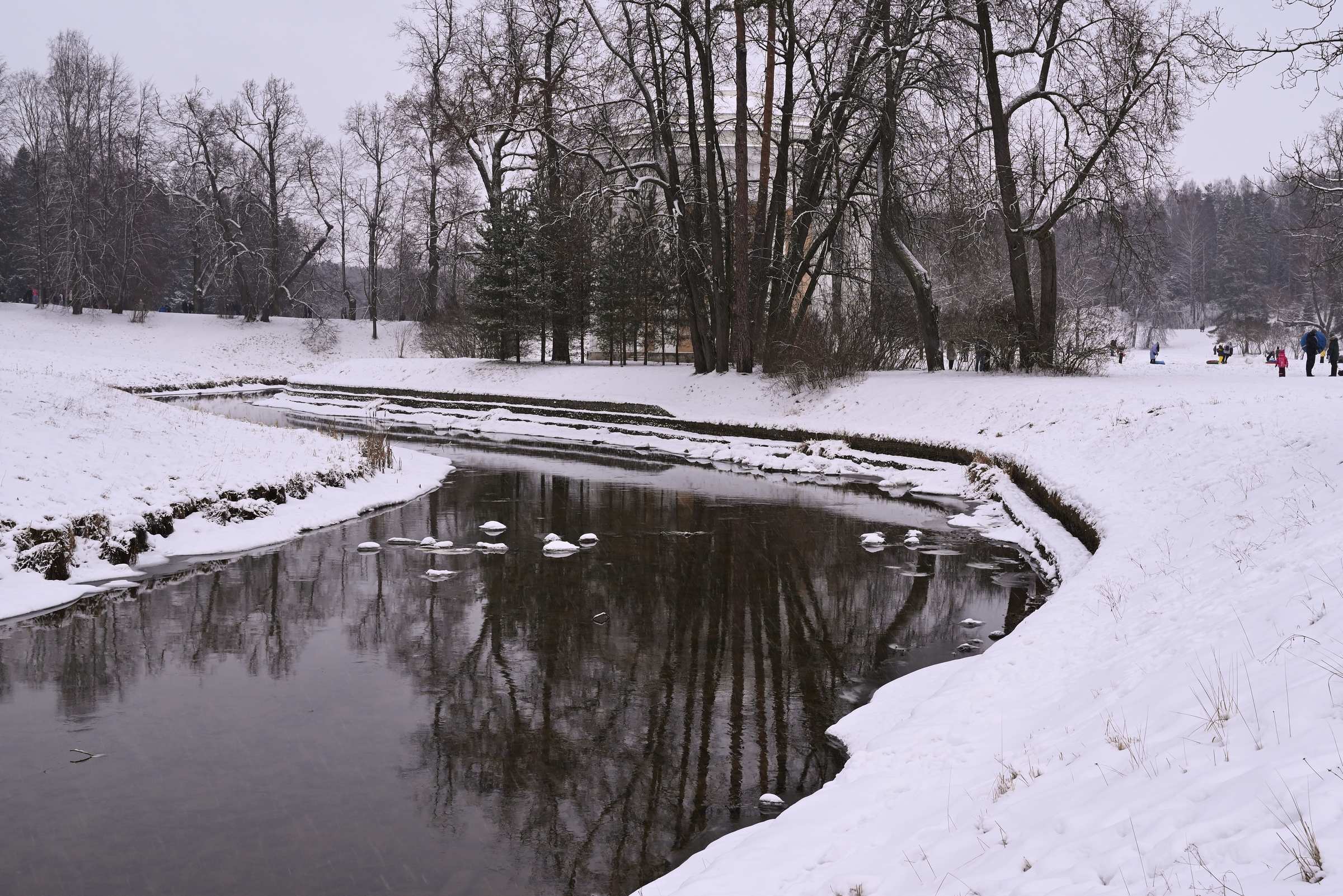 Павловский парк зимой