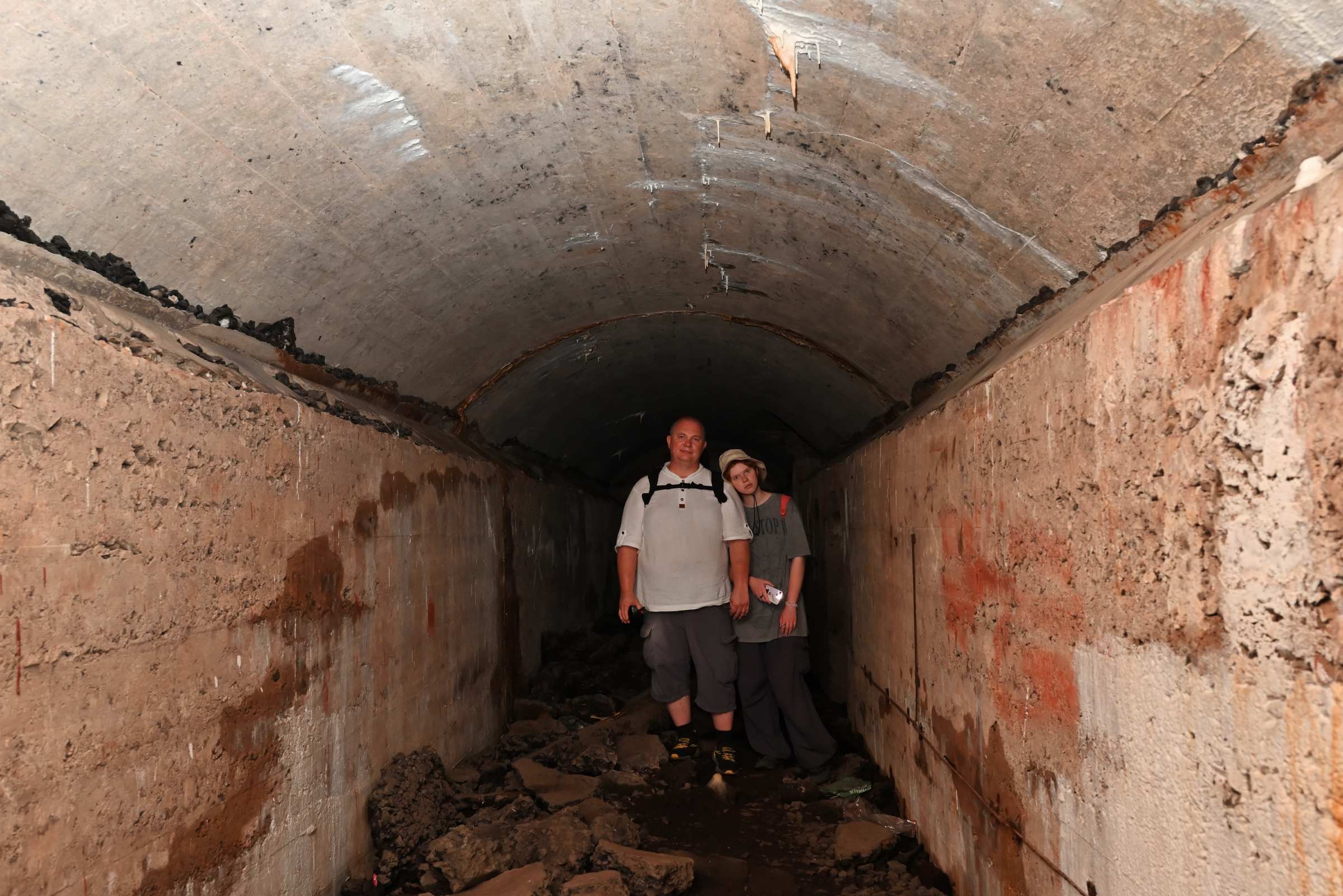 В подземных ходах форта № 11