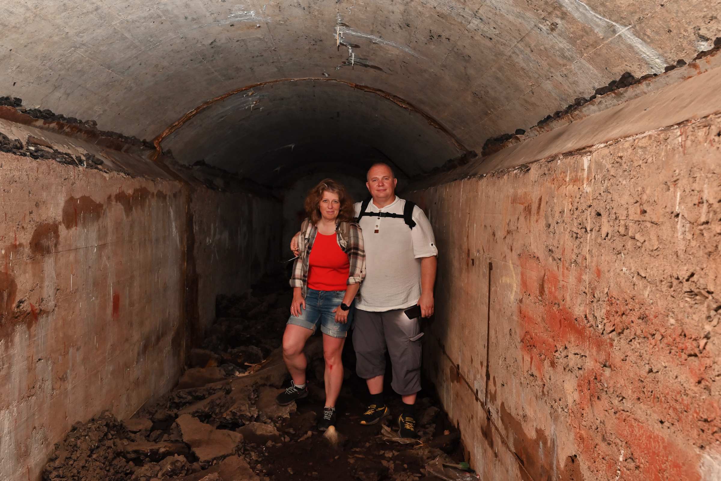 В подземных ходах форта № 11