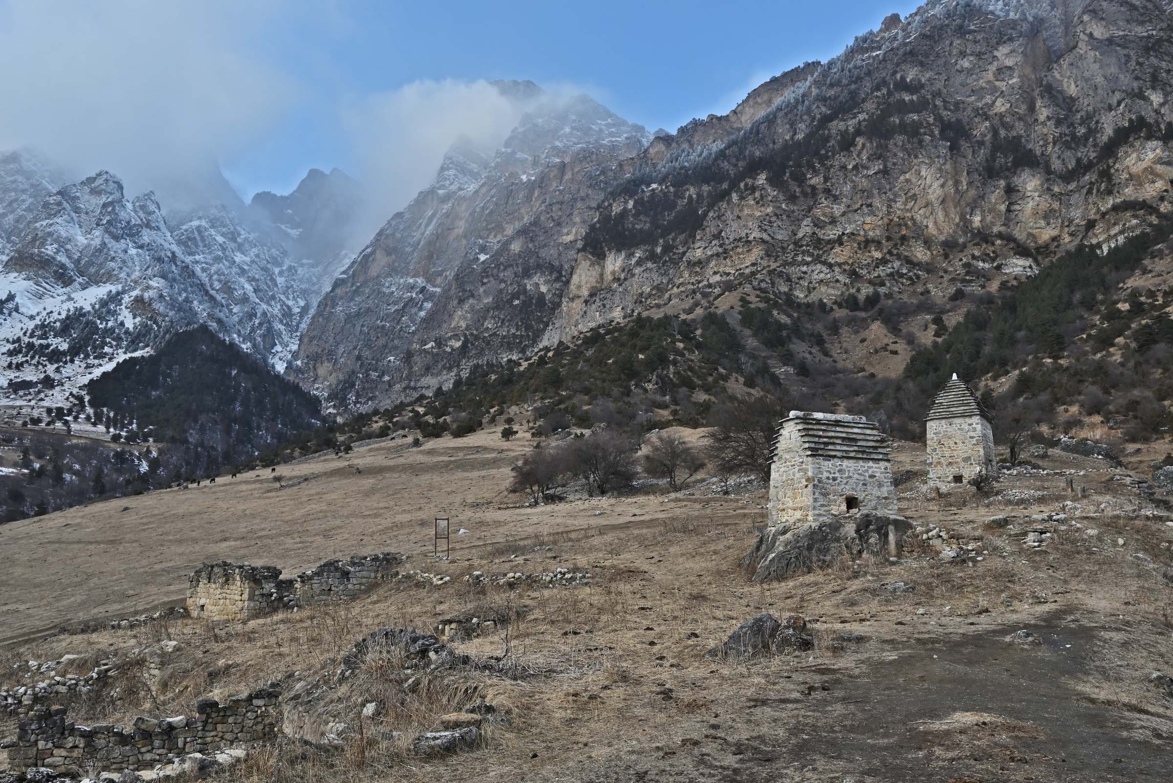 Башенный поселок Кели в Ингушетии