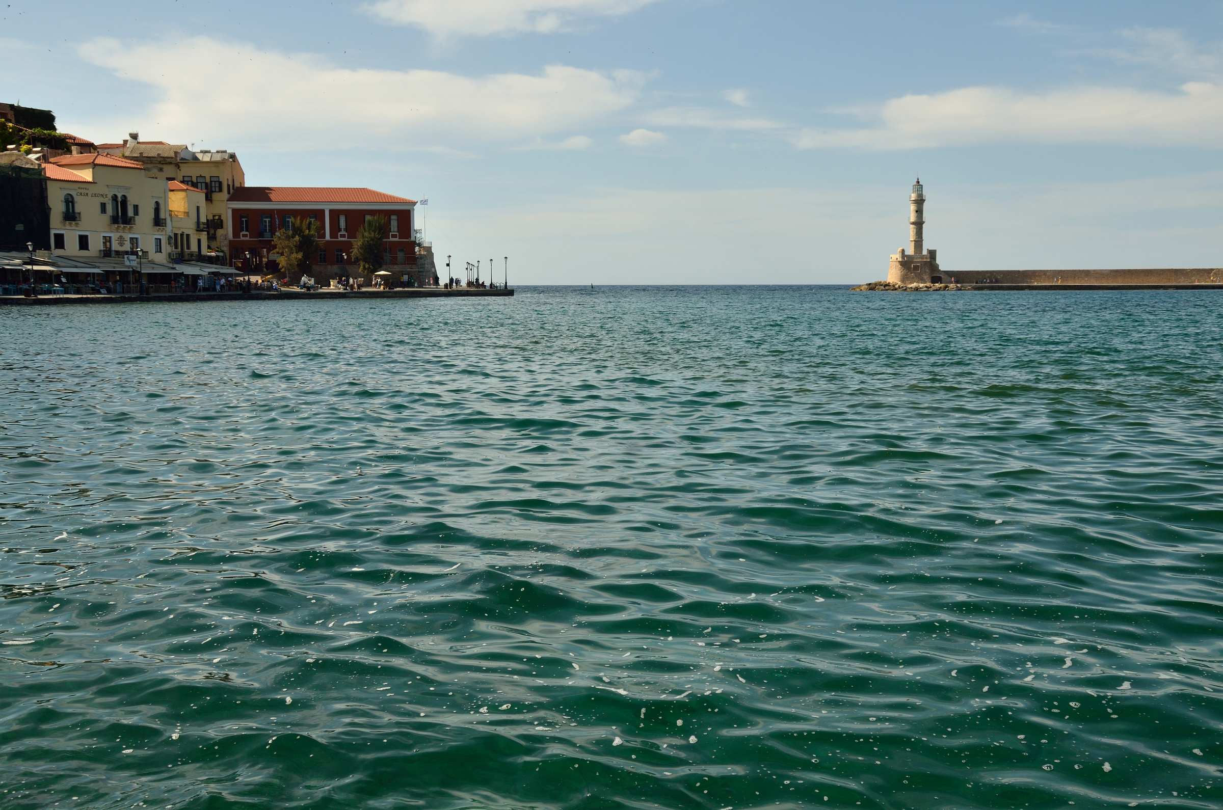 Венецианская гавань Ханьи и Египетский маяк